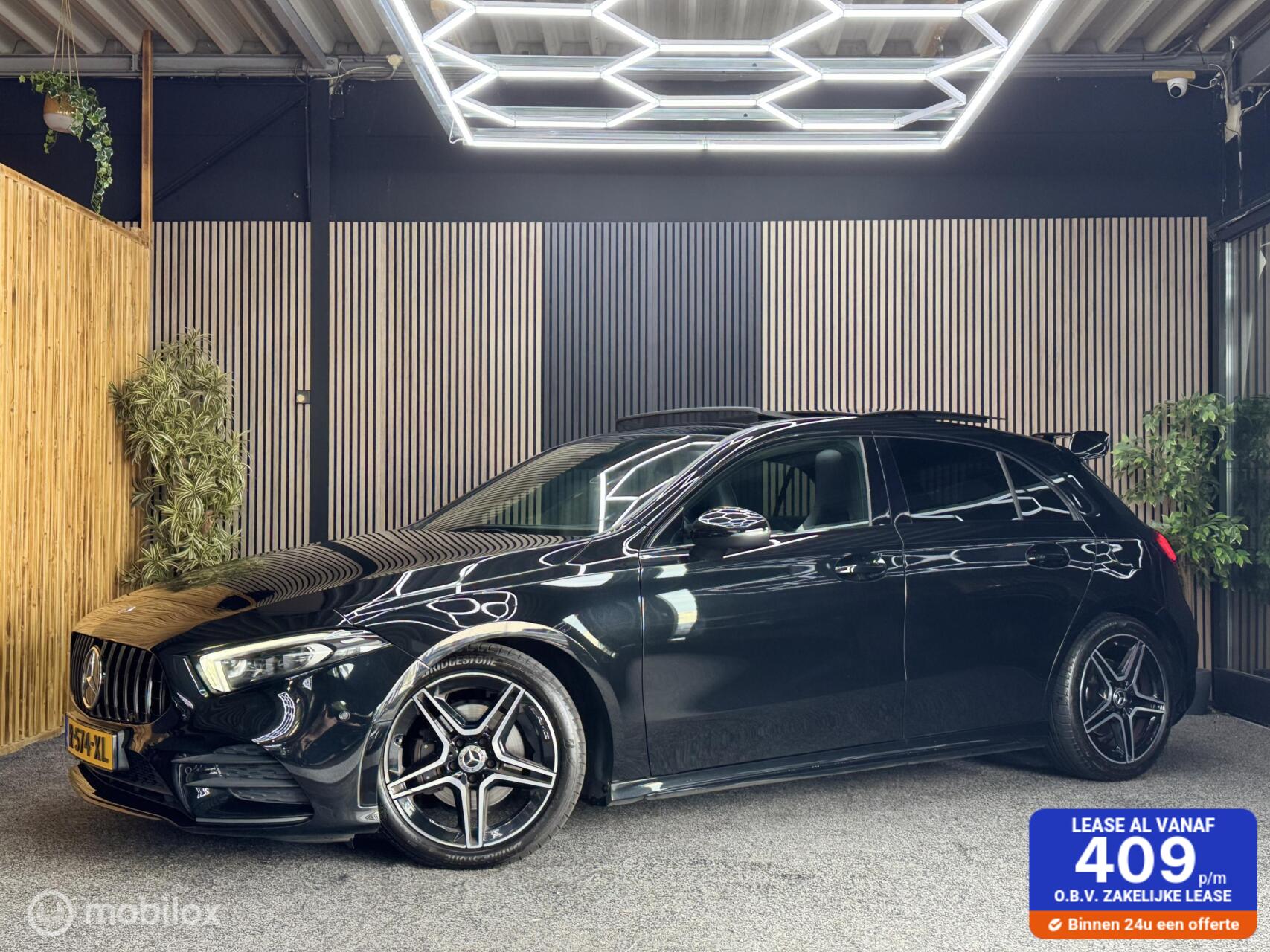 Mercedes-Benz A 200 200 Business Solution AMG|Pano|Led|Cam|Pdc 2018 - voorkant
