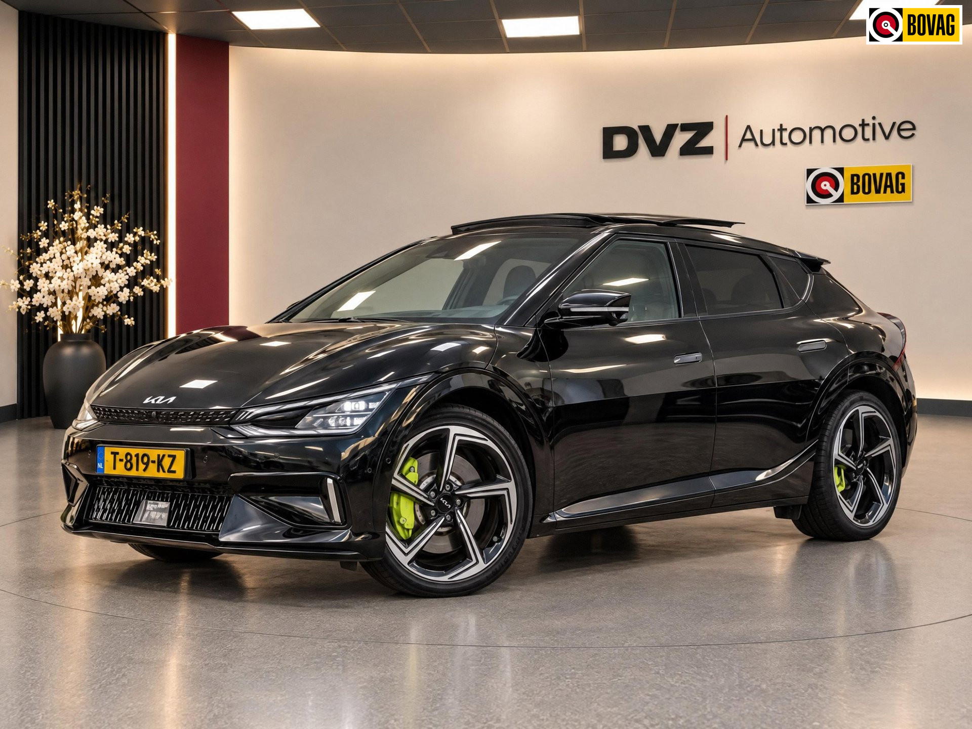 Kia Ev6 GT AWD 77.4 kWh 585PK | SOH 99.5% | WLTP 424KM |  Pano | Matrix | Surround View 2023 - voorkant