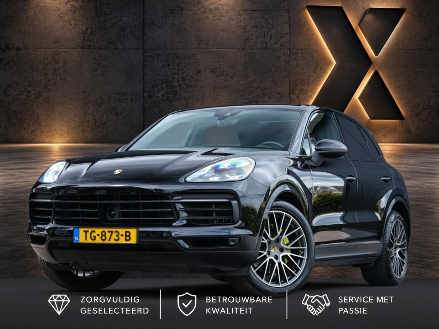 Porsche Cayenne E-hybrid 3.0 E-Hybrid 2018 - voorkant