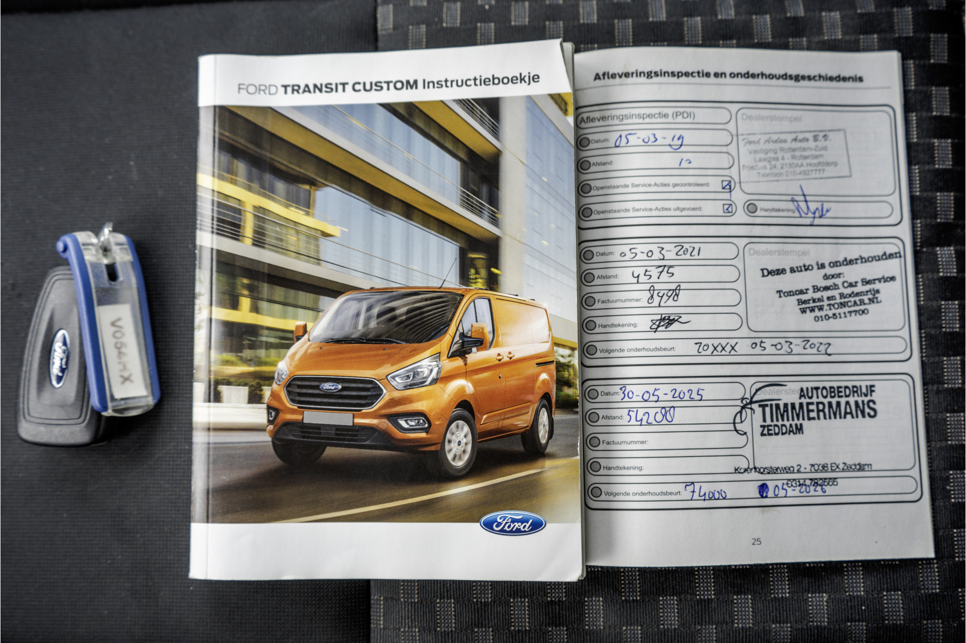 Foto van Ford Transit Custom