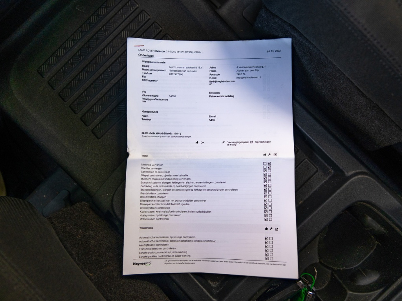 Foto van Land Rover Defender