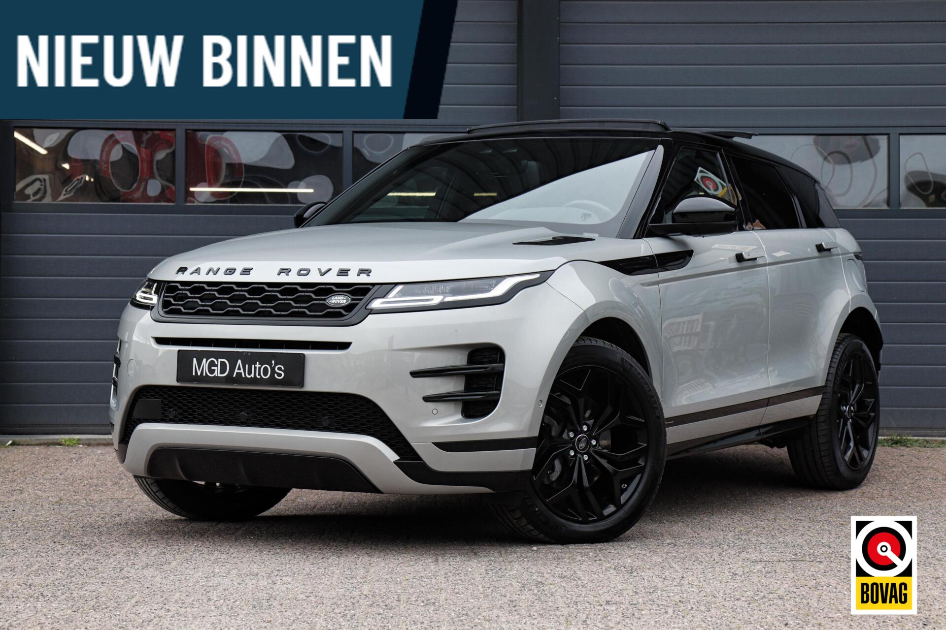 Land Rover Range Rover Evoque 1.5 P300e AWD R-Dynamic SE |LED|PANO|MERIDIAN|MEMORY|STOEL+STUURVERW.|CAMERA|CARPLAY 2020 - voorkant
