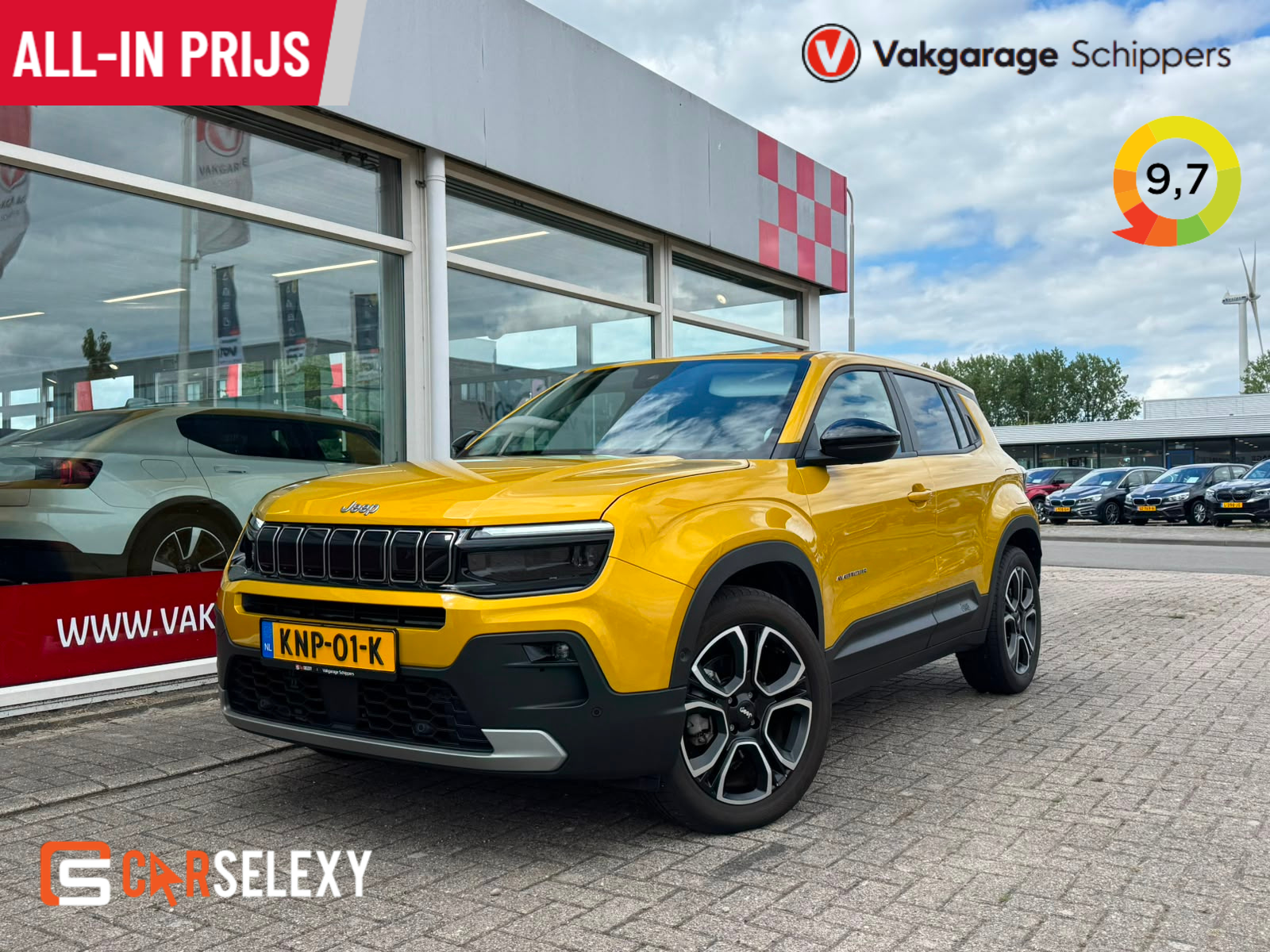 Jeep Avenger 1.2 e-Hybrid Summit|Automaat| 2025 - voorkant