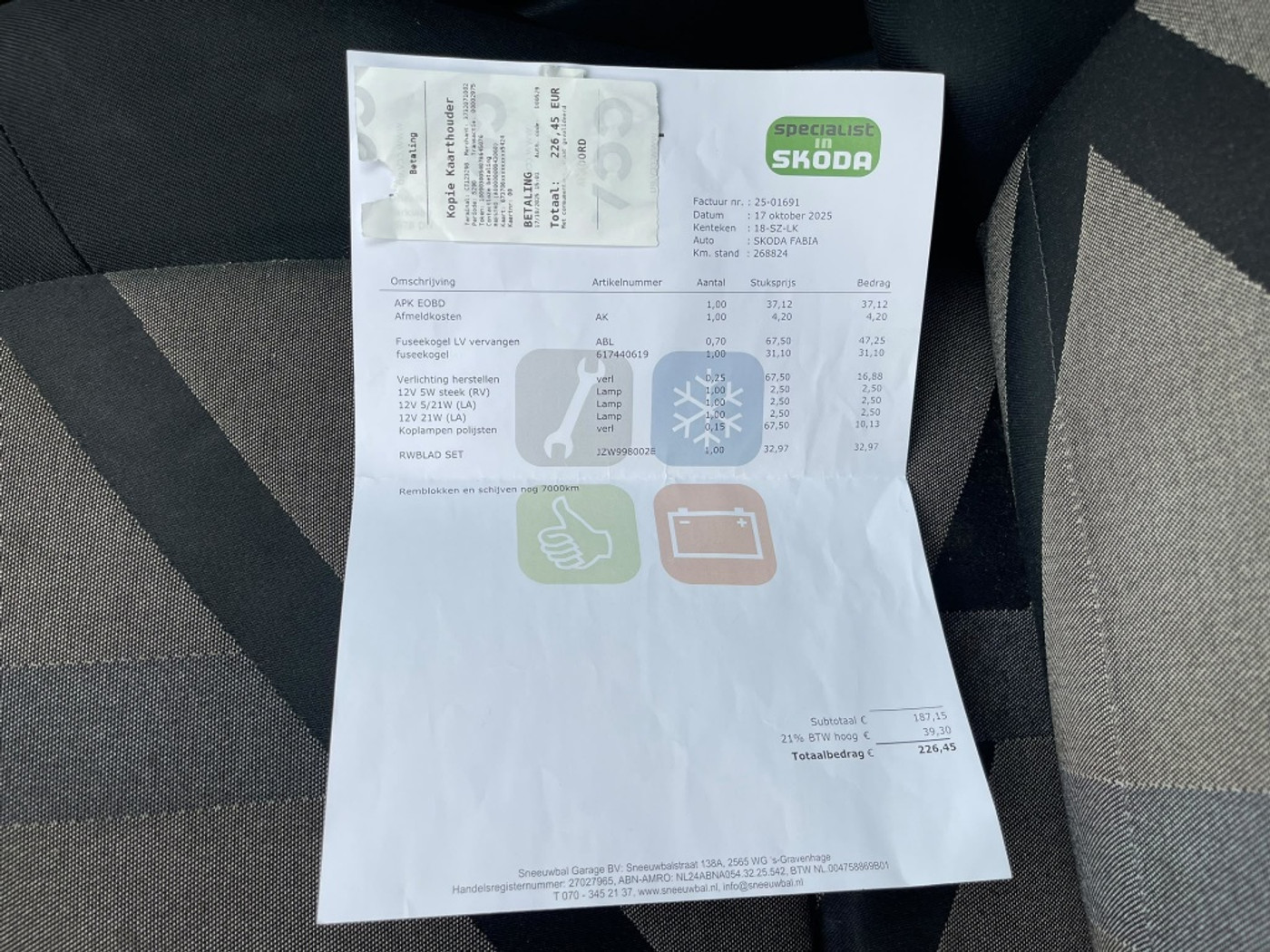 Foto van Skoda Fabia