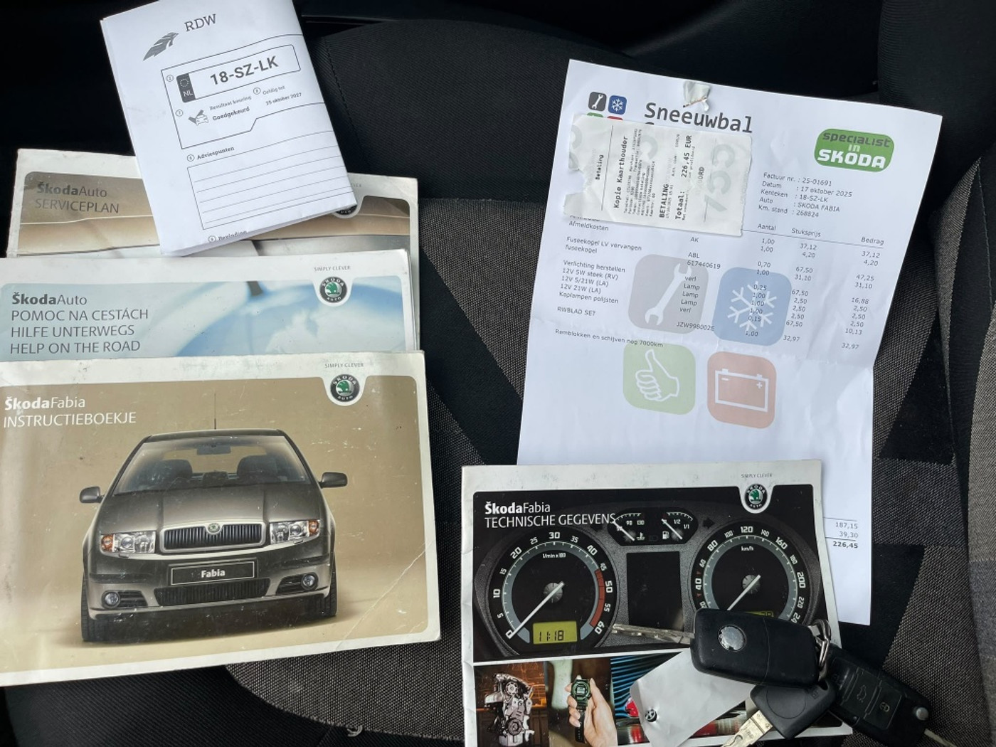 Foto van Skoda Fabia