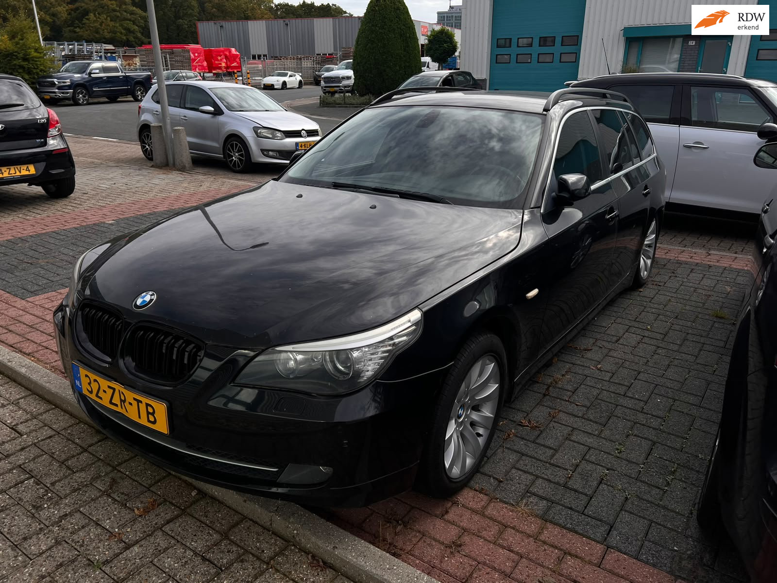BMW 5er Reihe 530i Business Line AIRCO|CRUIS|AUTOMAAT|LEER|NAVI 2008 - voorkant