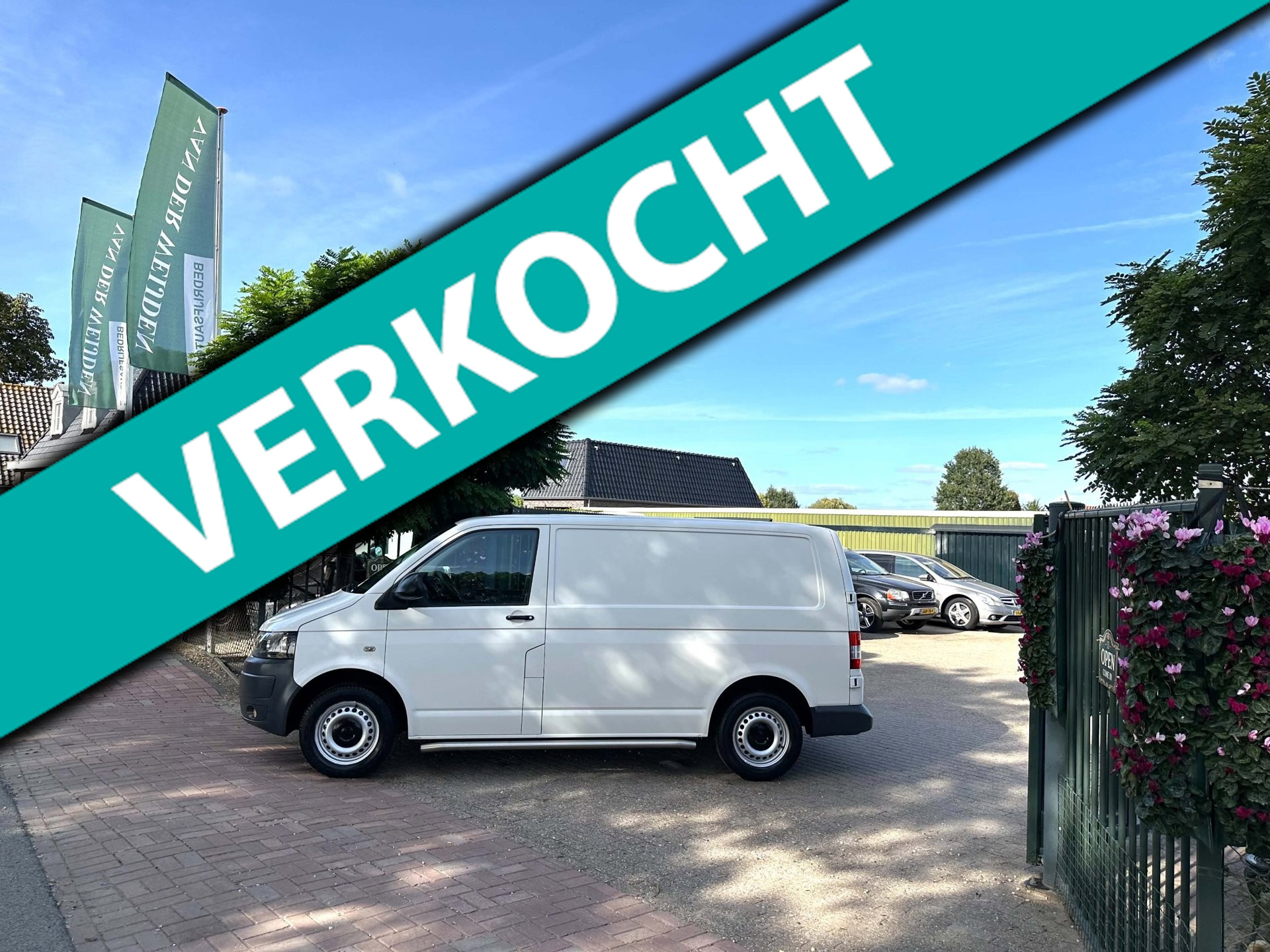 Volkswagen Transporter 2.0 TDI L1H1 165.139 km. Marge 3 Persoons 2011 - voorkant