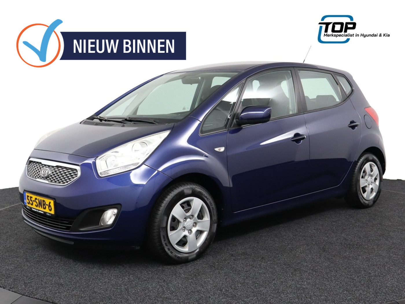 Kia Venga 1.4 CVVT Seven * Navi * Trekhaak * Cruise Control 2011 - voorkant