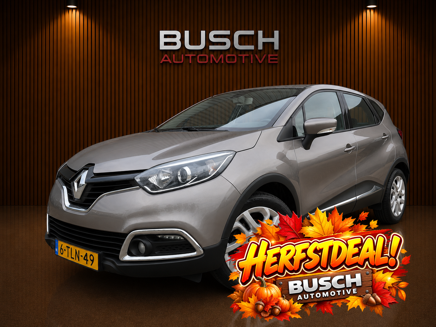 Renault Captur 1.2 TCe Dynamique | AUTOMAAT | VAN 2e EIG | 2014 - voorkant