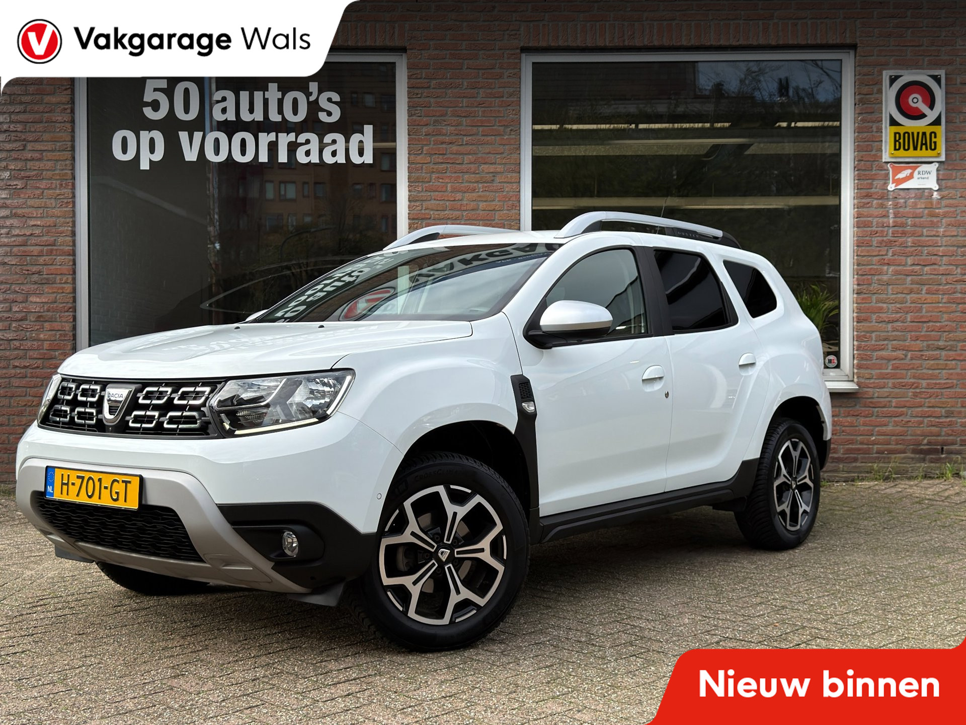 Dacia Duster 1.3 TCe Prestige | Navi | 360 Camera | Velgen | Cruise 2020 - voorkant