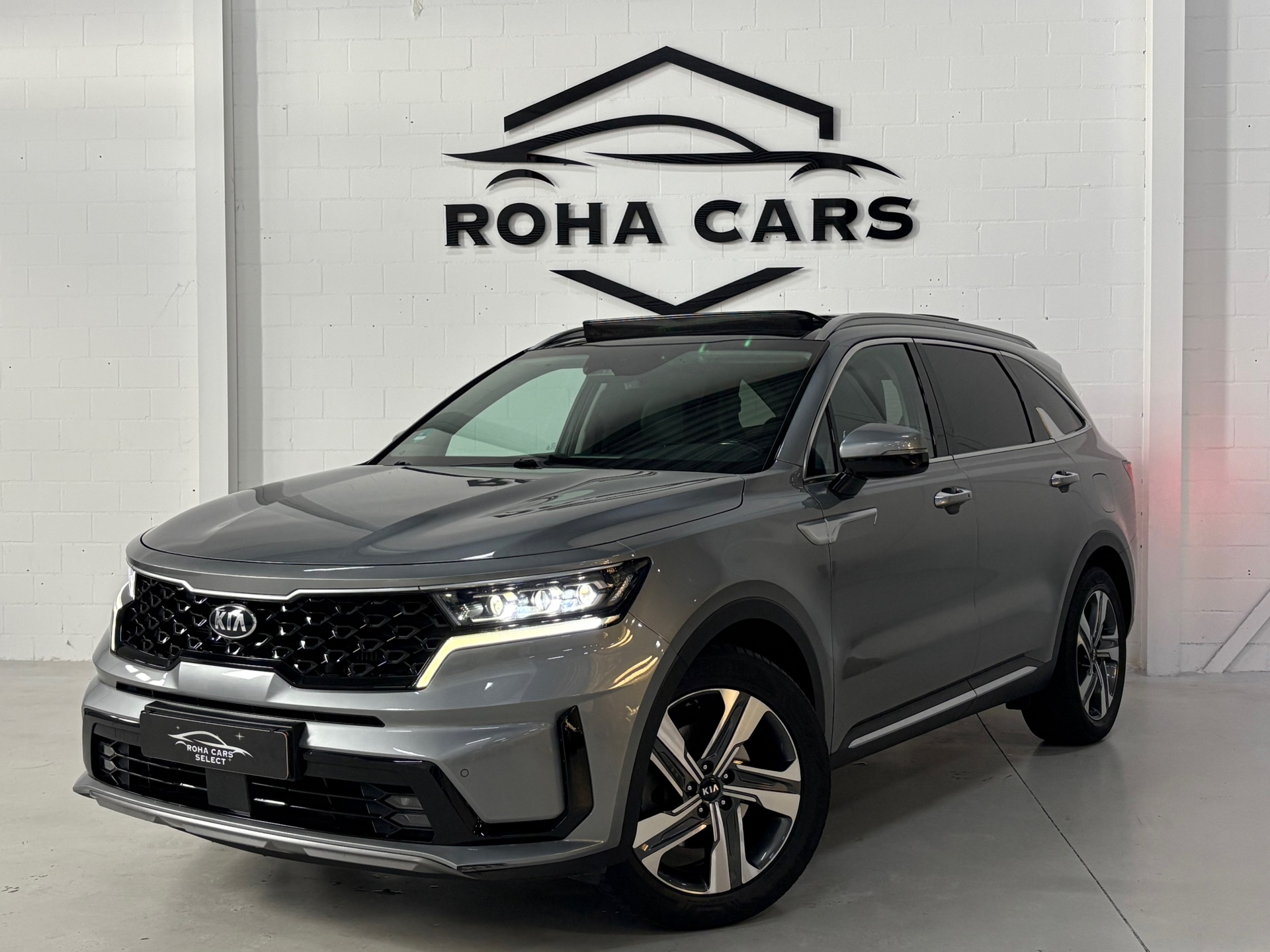 Kia Sorento 1.6 T-GDI Plug-in Hybrid 4WD DynamicPlusLine 7p*Fabrieksgarantie*Full Option* 2021 - voorkant