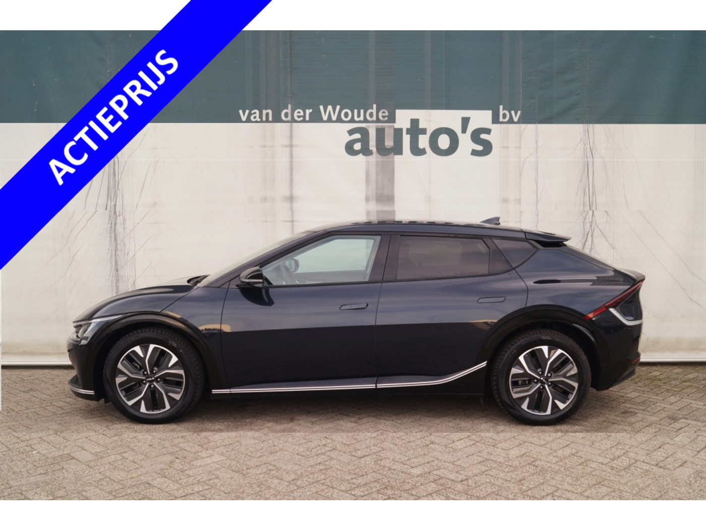 Kia Ev6 Plus 77.4 kWh -SOH100%-LEER-TREKHAAK-CAM-ECC- 2022 - voorkant