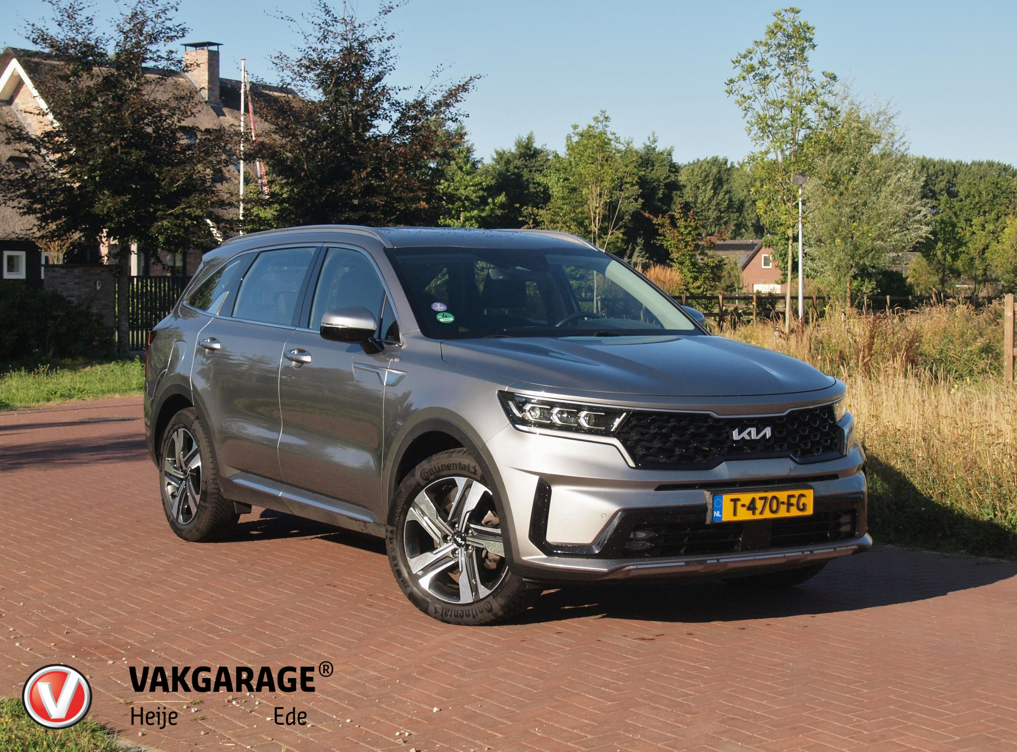 Kia Sorento 1.6 T-GDI Plug-in Hybrid 4WD DynamicLine 7p. 2023 - voorkant