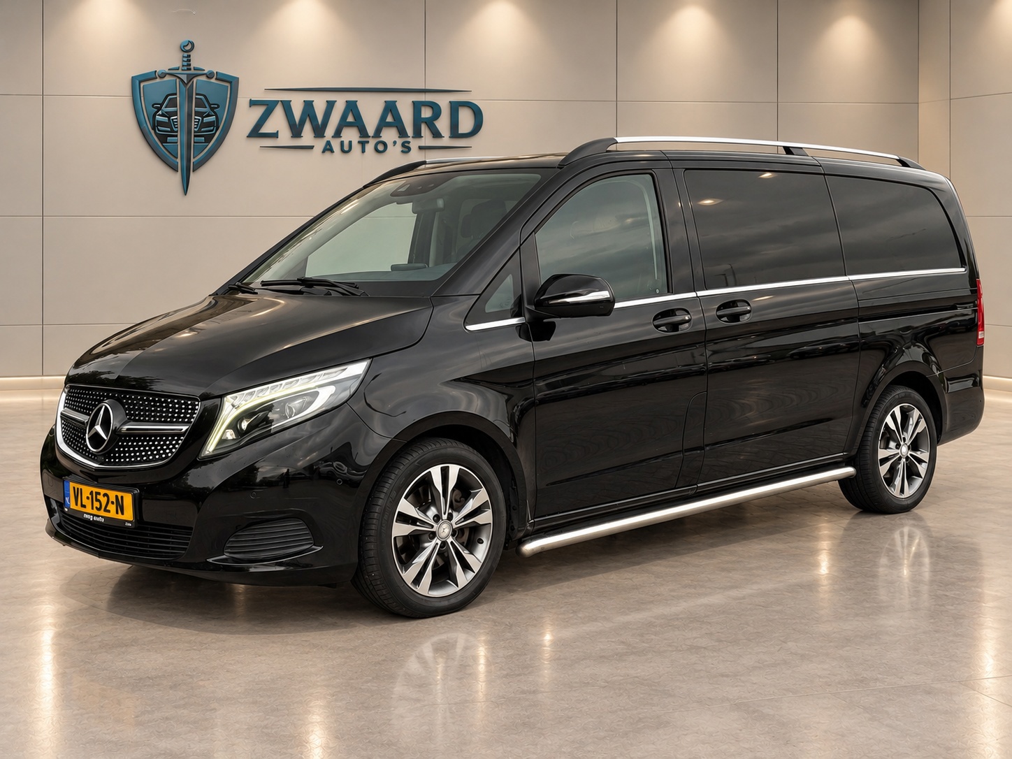 Mercedes-Benz V-klasse 250 BlueTEC Lang DC Avantgarde Edition l Volleder l Climate l Camera l Lane Assist l Rijdt & Schakelt goed 2014 - voorkant