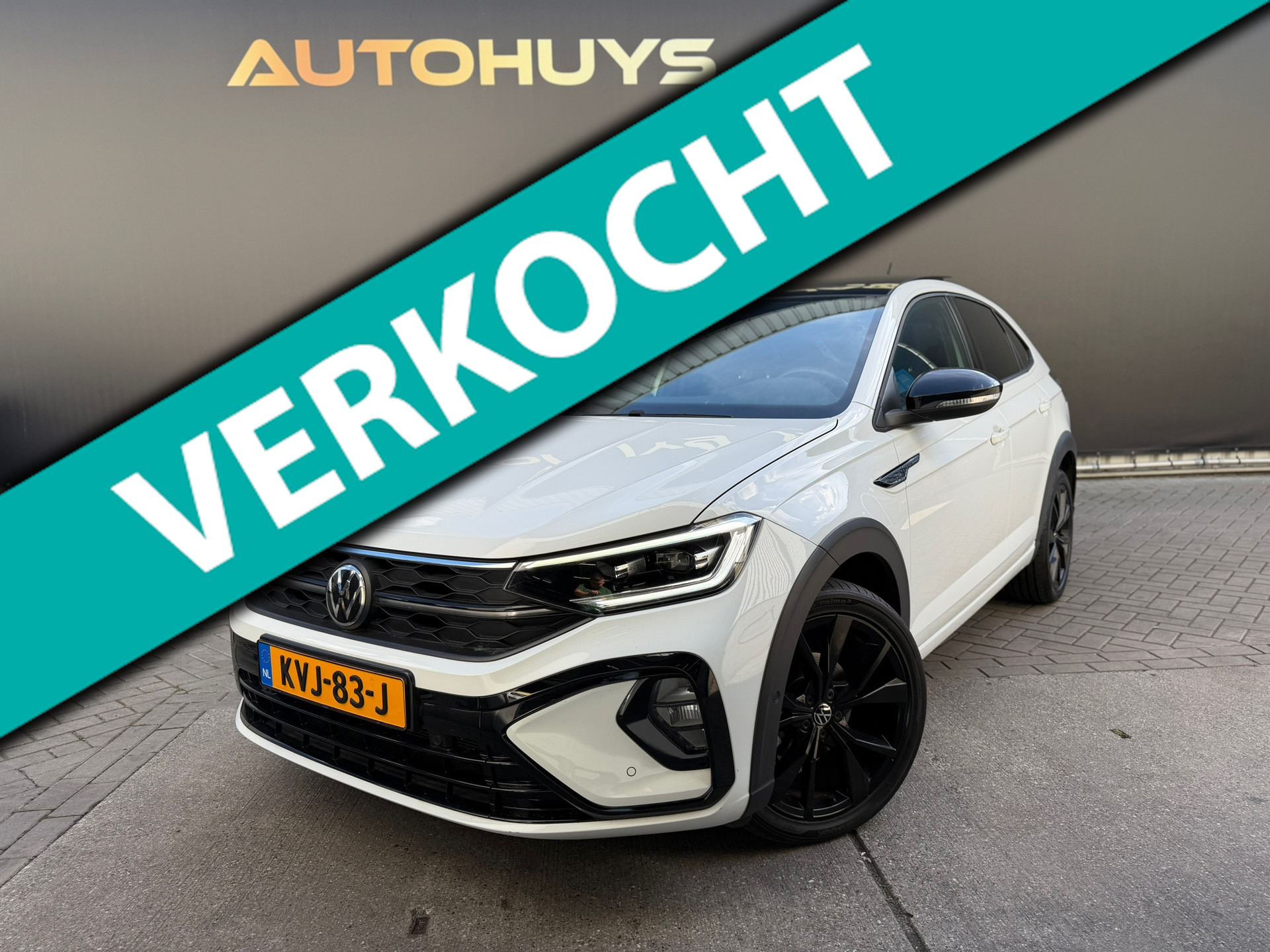 Volkswagen Taigo 1.5 TSI R-Line Panorama Virtual Dodehoek Carplay Keyless Acc 2023 - voorkant