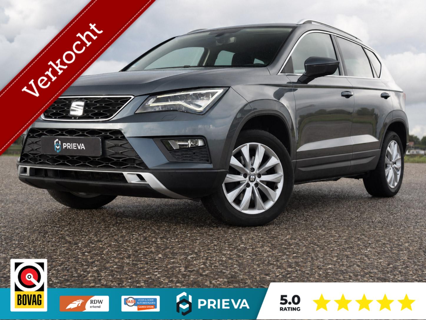 Seat Ateca 1.0TSI 116PK |LED| FR LOOK | TREKHAAK | NAVI | STOELVERWARMING | CLIMA | CRUISE 2016 - voorkant