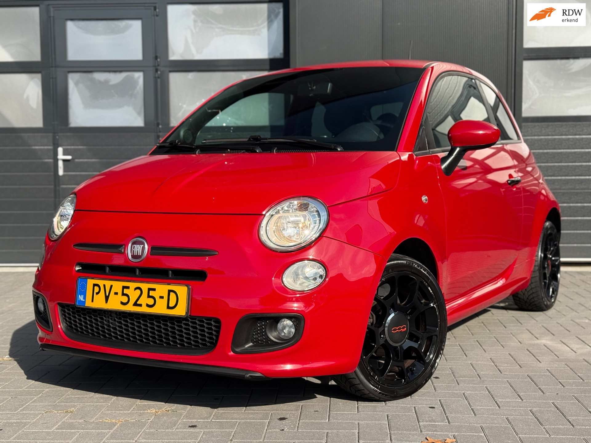 Fiat Fiat 500 1.2 Sport Lounge | Luxe Leder | Airco | City Mode 2013 - voorkant