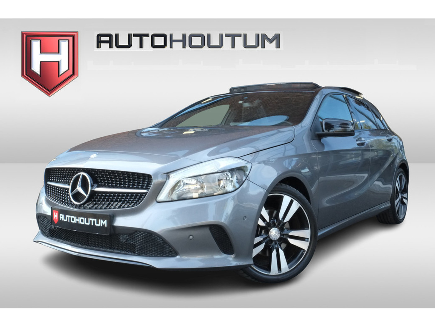 Mercedes-Benz A 180 180 Prestige Panoramadak, Trekhaak, Dodehoek detectie 2016 - voorkant