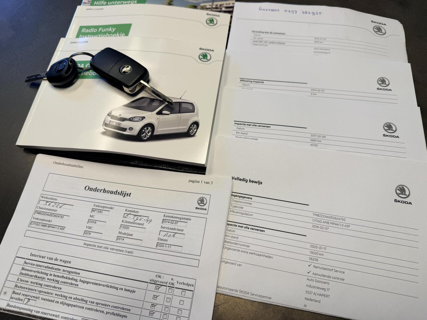 Foto van Skoda Citigo