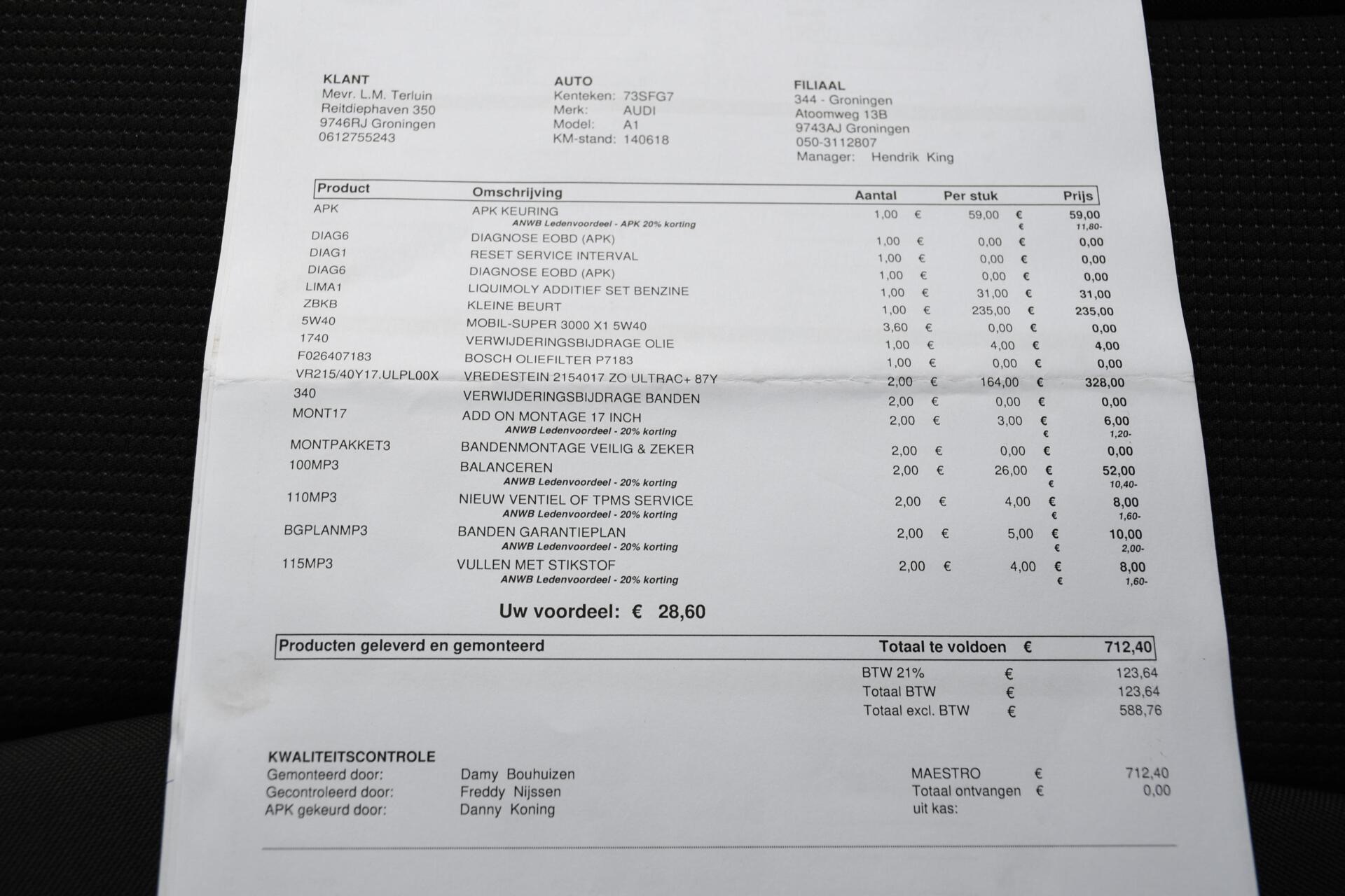 Foto van Audi Audi A1