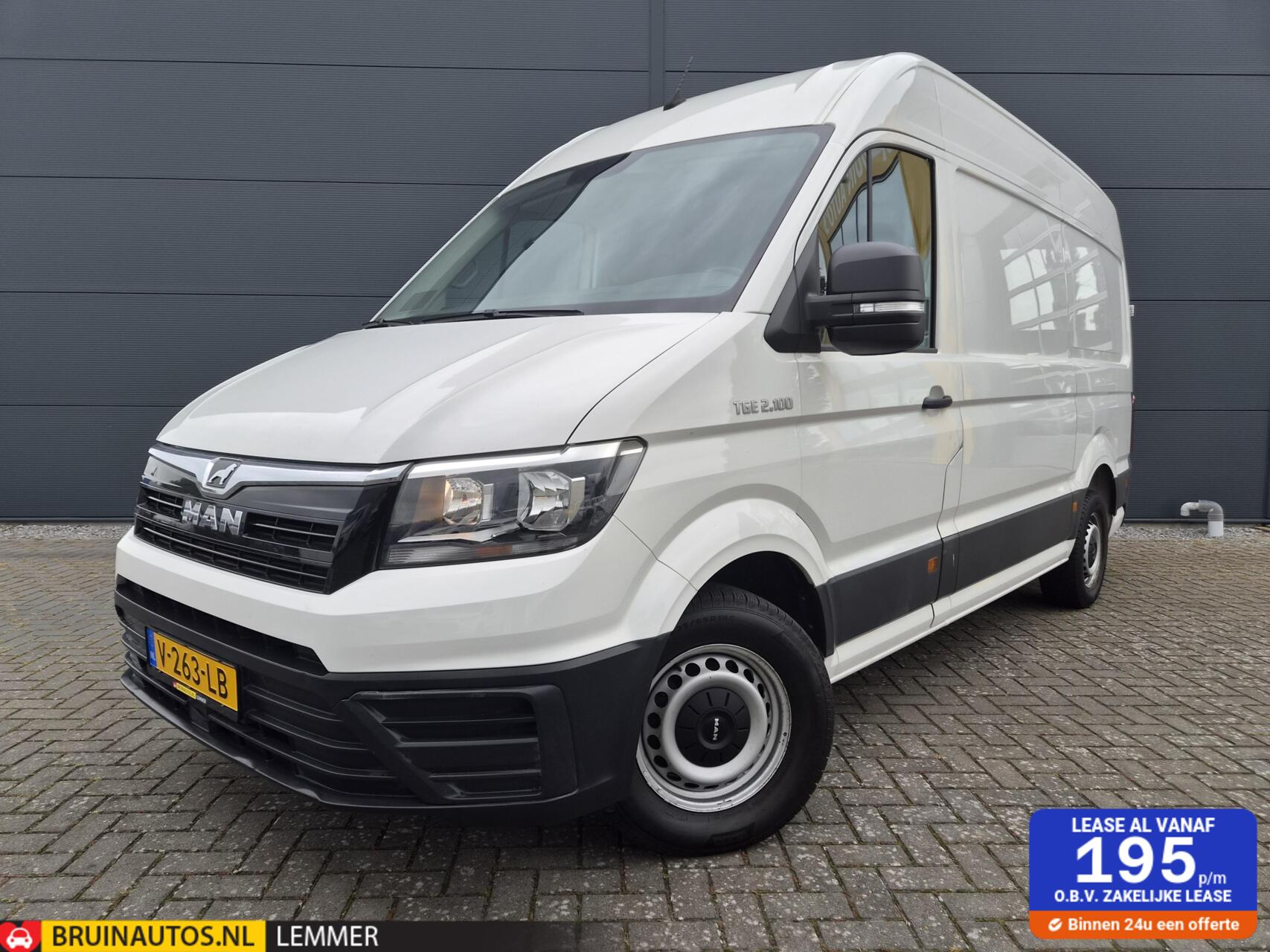 Man Tge 2.0 TDI L3H3 Airco Trekhaak Onderhouden NAP 2018 - voorkant
