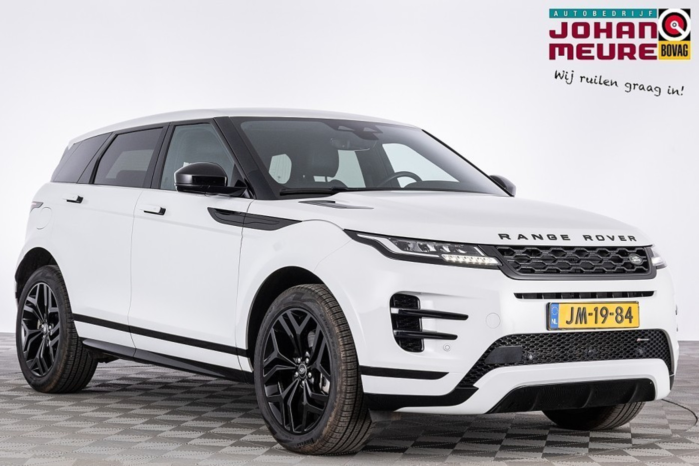 Land Rover Range Rover Evoque 1.5 P300e AWD R-Dynamic S | LEDER | EL. STOELEN | Full LED 2023 - voorkant