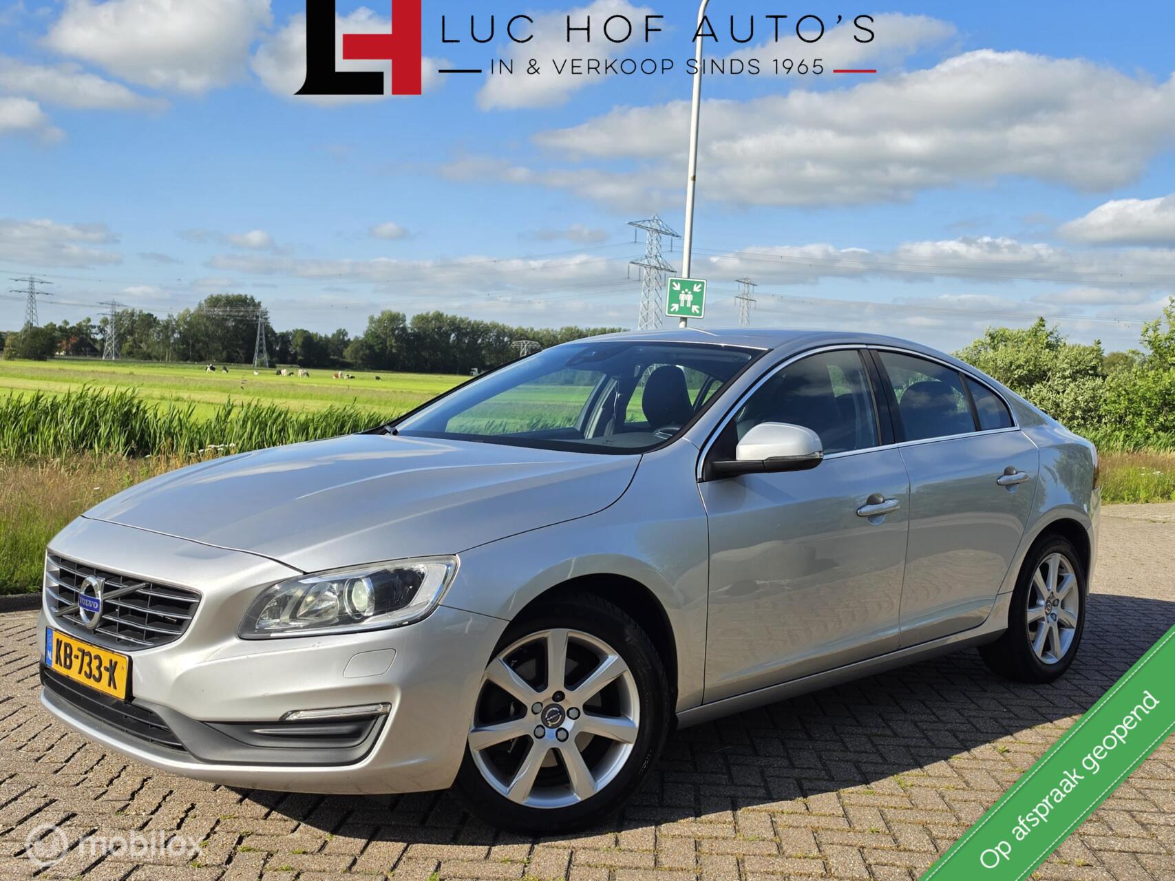 Volvo S60 1.5 T2 Kinetic SUPER ONDERHOUDEN ! 2016 - voorkant