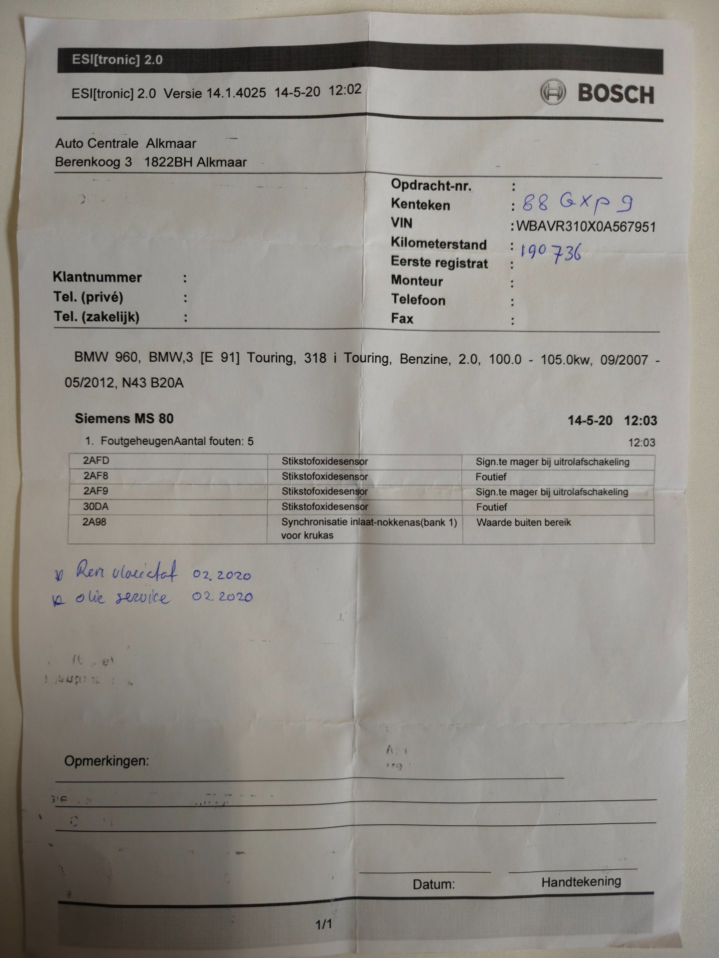 Foto van BMW 3er Reihe