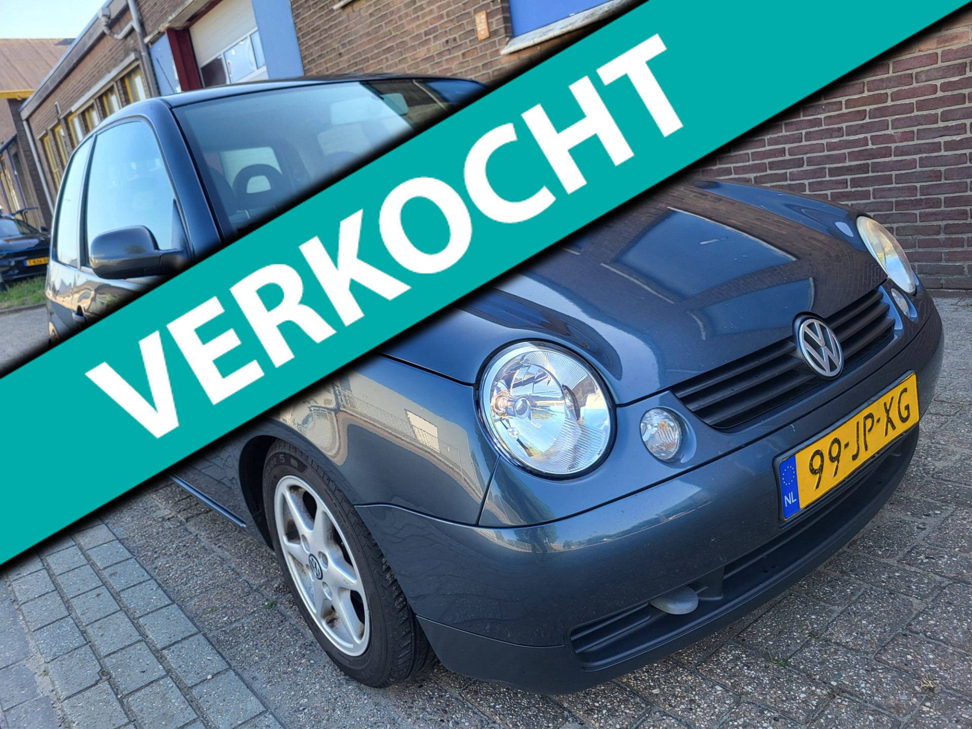 Volkswagen Lupo 1.4 APK 29-4-27 NW koppeling, uitlaat, remmen. 1250,- 2002 - voorkant