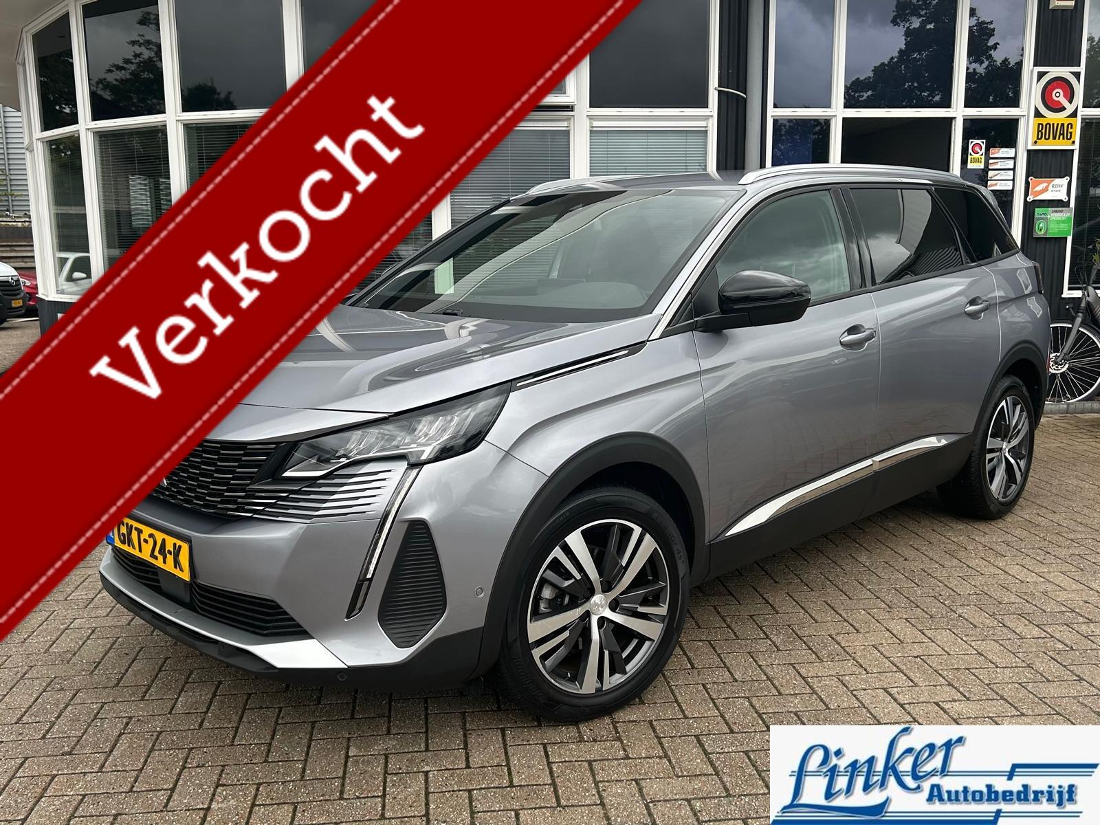 Peugeot 5008 1.2 Hybrid 136 Allure Pack Business 7 prs |Trekhaak| 360CAM| 2024 - voorkant