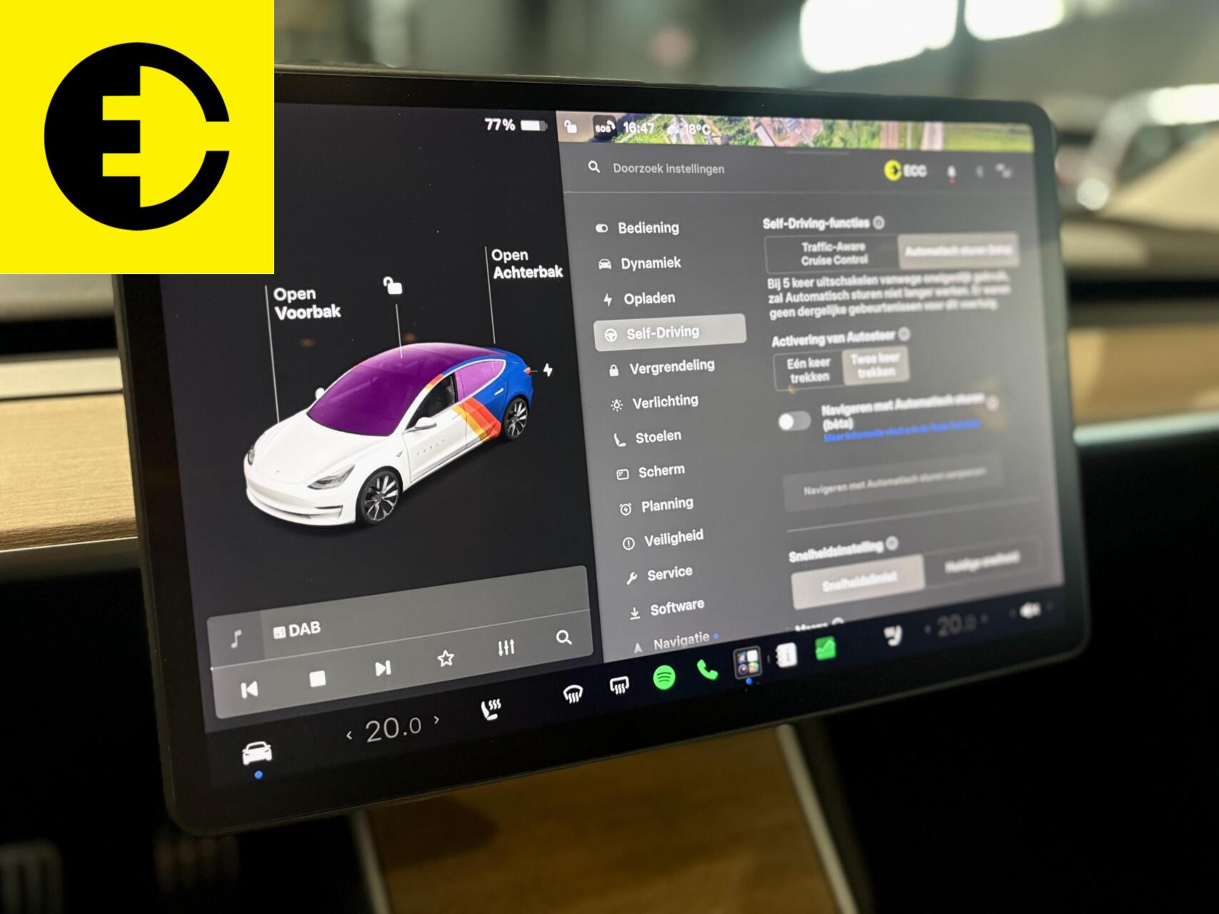 Foto van Tesla Model 3