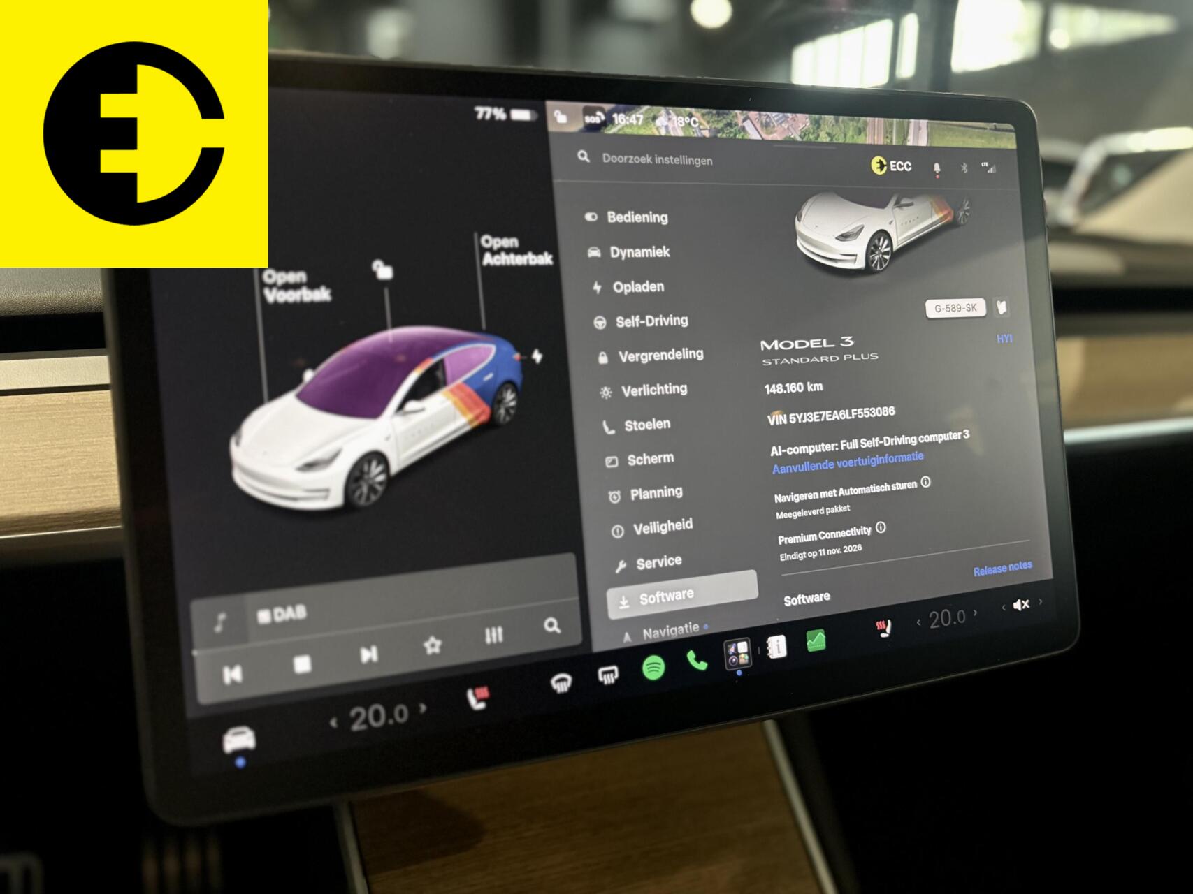 Foto van Tesla Model 3