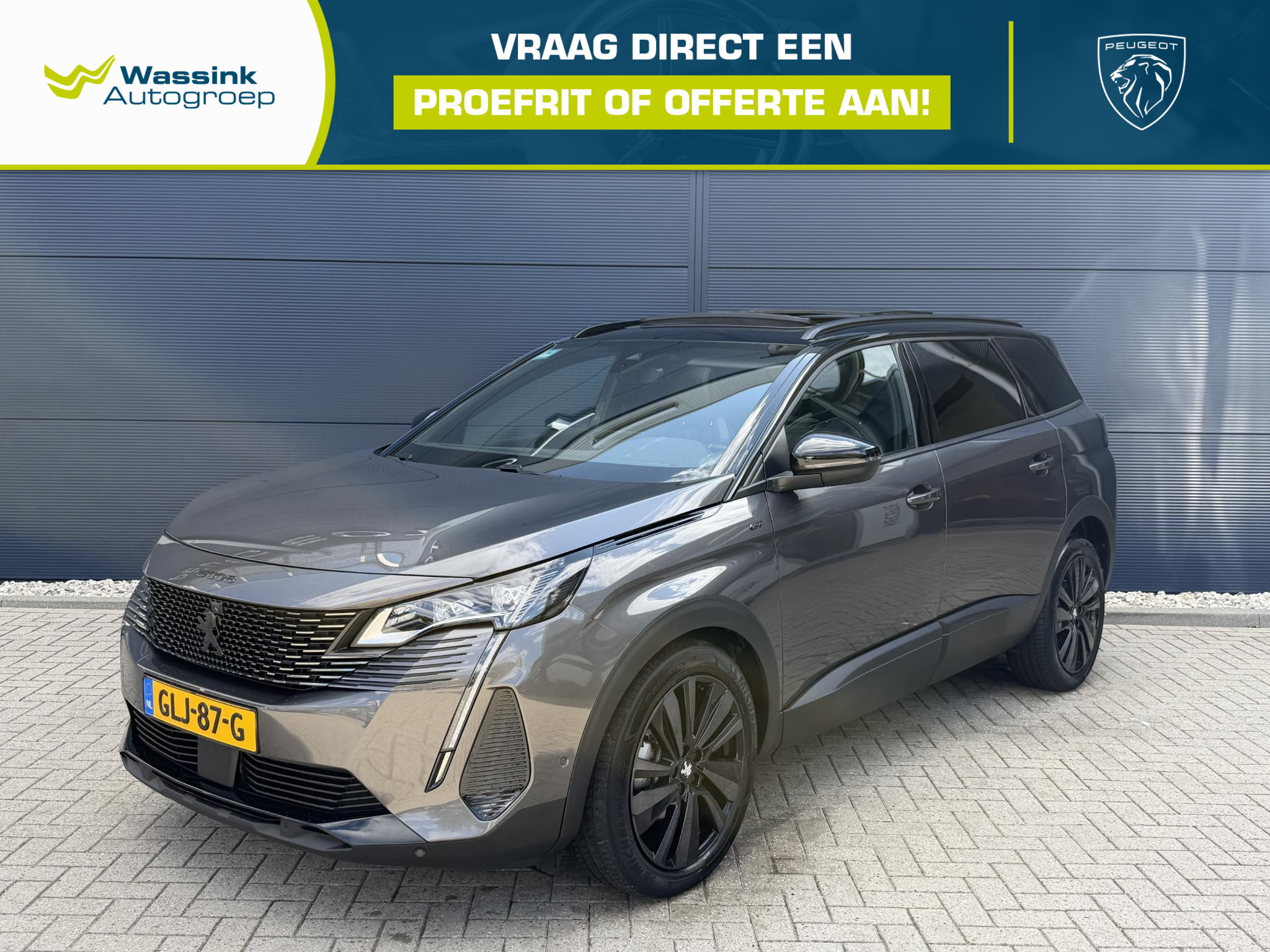 Peugeot 5008 1.2 Hybrid 136 GT 2024 - voorkant