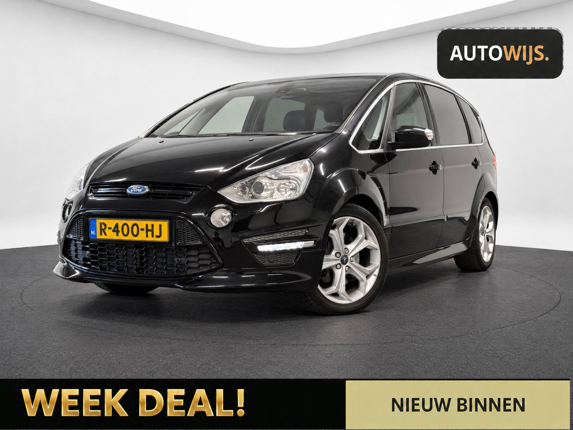 Ford S-max 2.0 EcoBoost S Edition 7p.|7-PERSOONS|AUT|203PK|NAVI|PREMIUM AUDIO| 2010 - voorkant