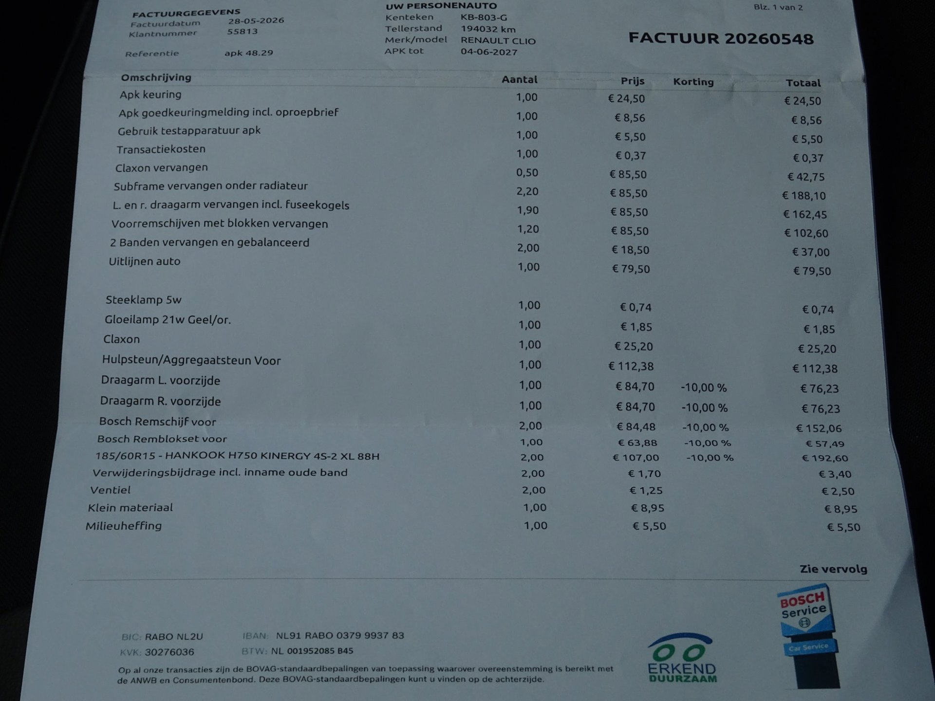 Foto van Renault Clio