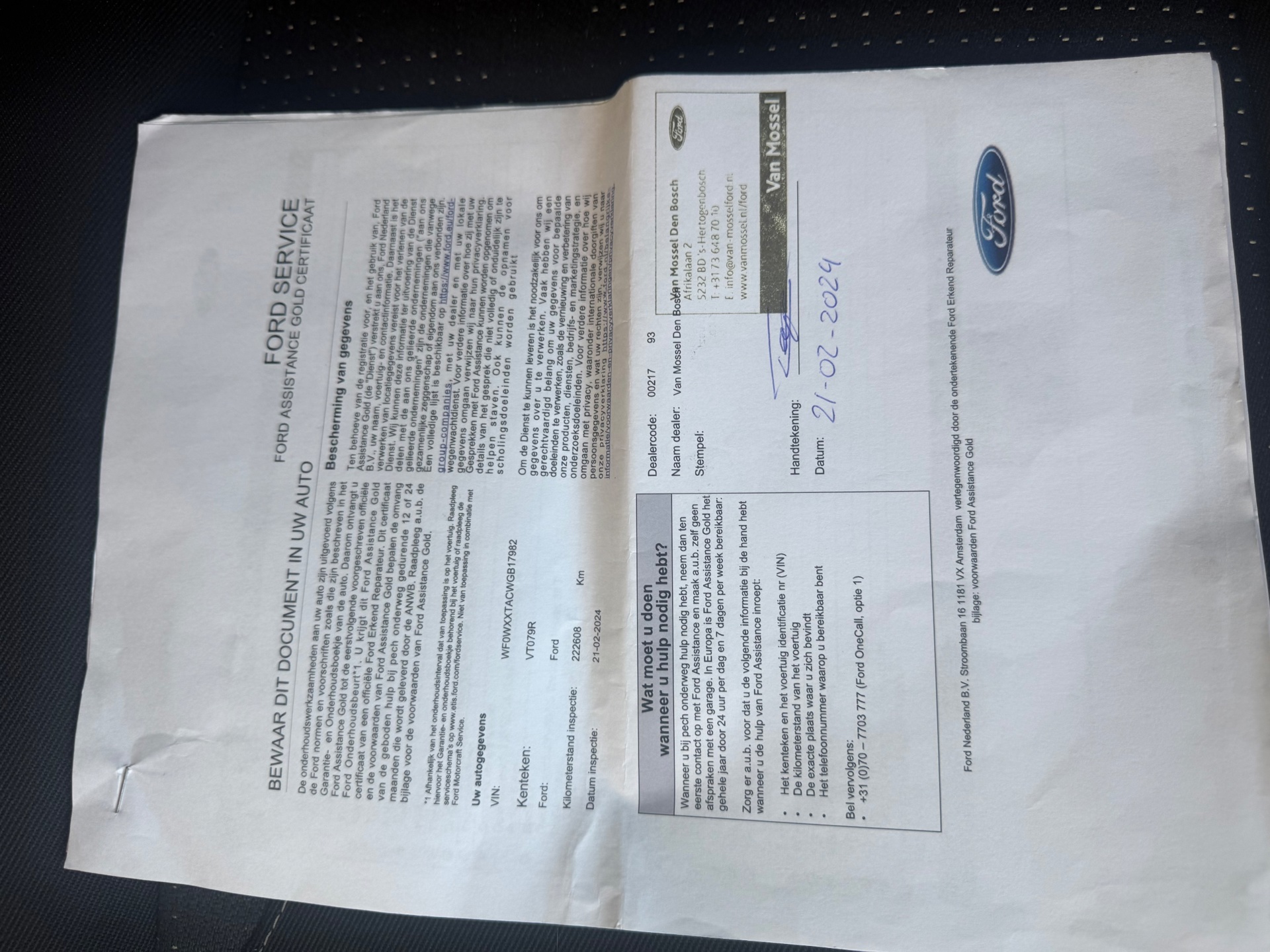 Foto van Ford Transit Courier