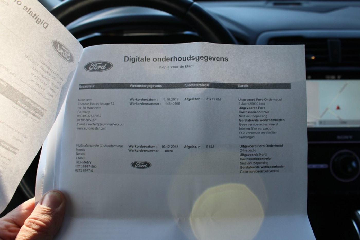 Foto van Ford Mondeo