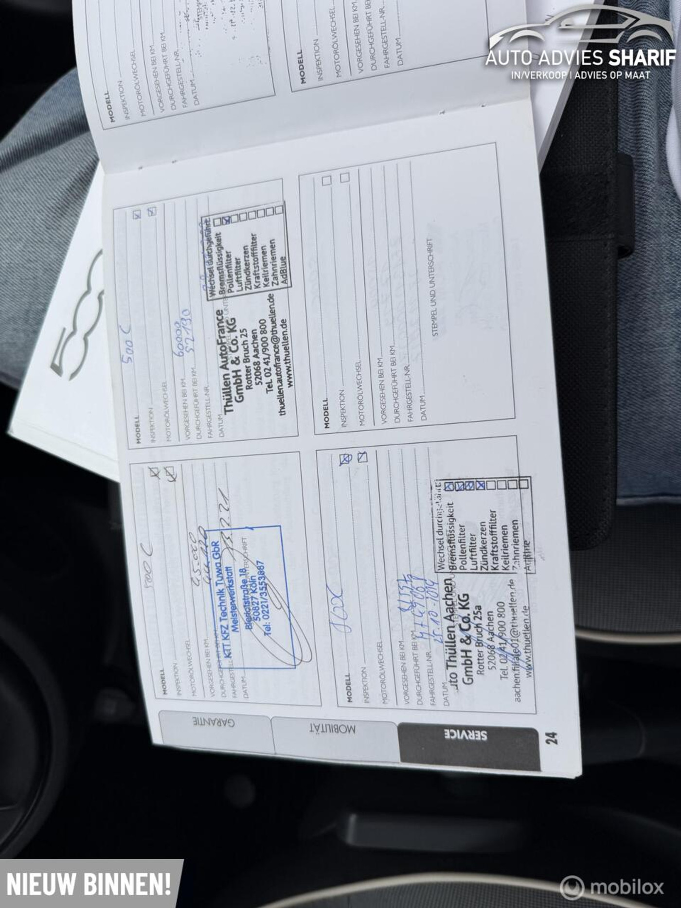 Foto van Fiat 500 C