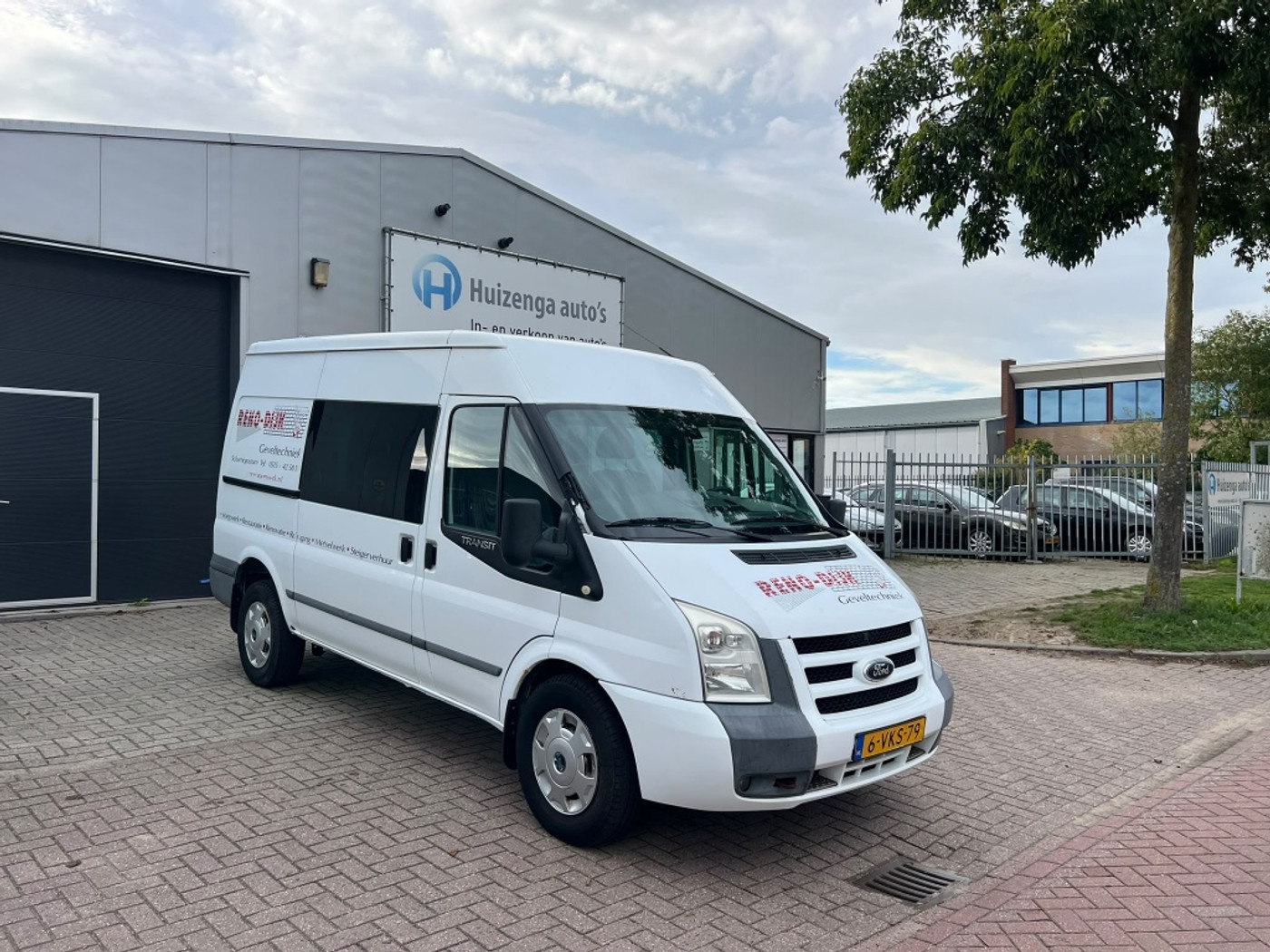 Ford Transit 350m DC 200dpf 3,58 350M 3.2L TDCI|Dubbele Cabine!| AIRCO 2010 - voorkant