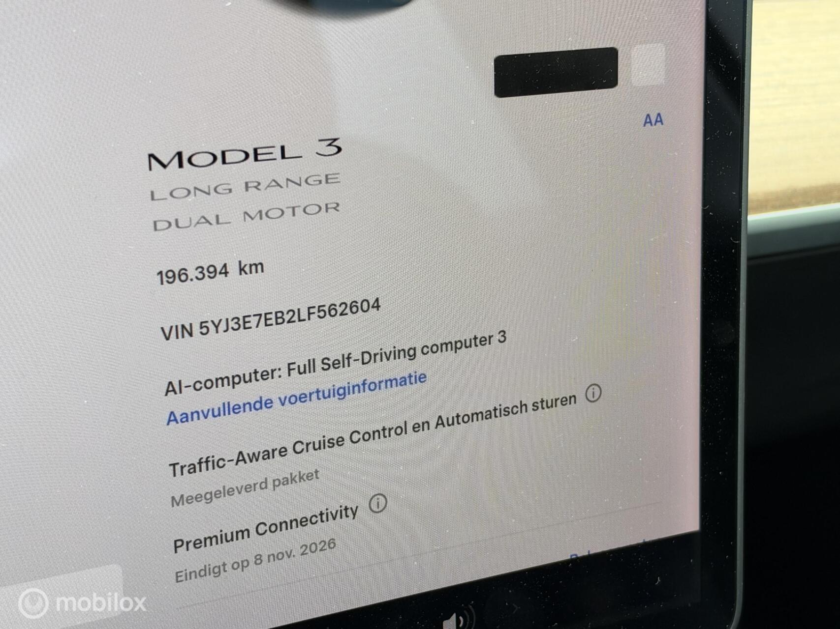 Foto van Tesla Model 3
