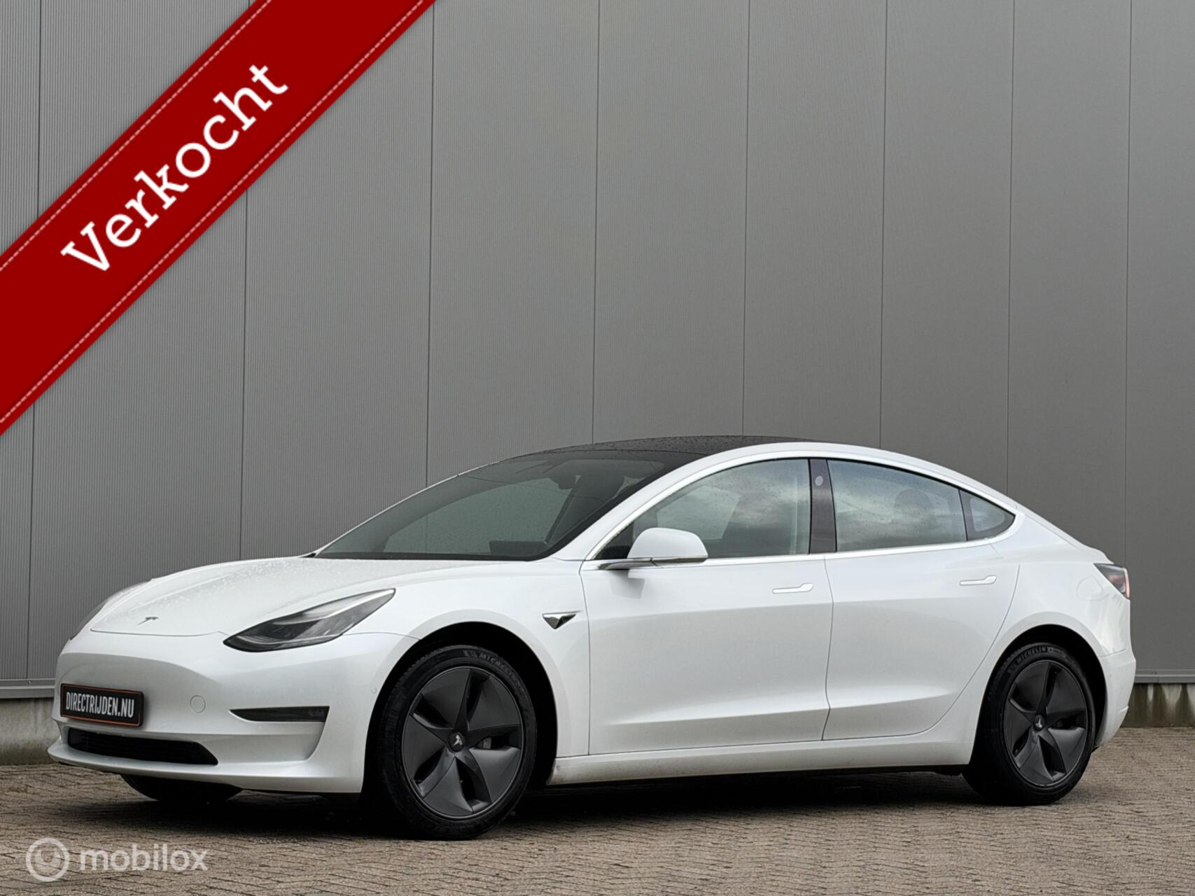 Tesla Model 3 Long Range AWD  Trekhaak af fabriek | SOH 87% 2019 - voorkant