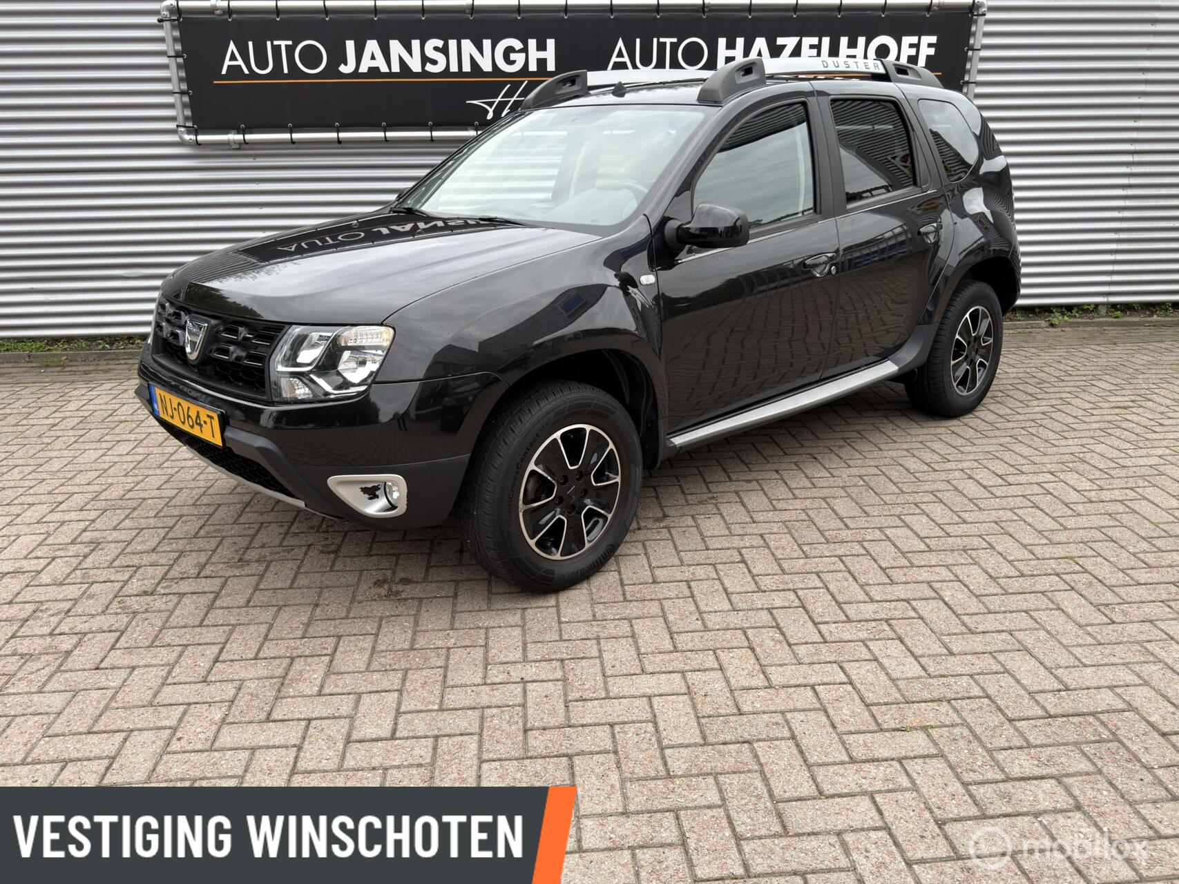 Dacia Duster 1.2 TCe 4x2 Blacksh. | Trekhaak | Airco | Camera | 2017 - voorkant