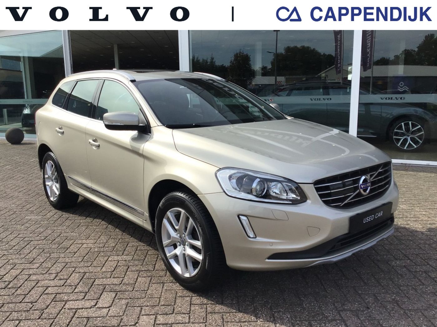 Volvo Xc60 2.0 T5 FWD Polar+ Pano/Adap.cruise/Leder/Intell. 2017 - voorkant