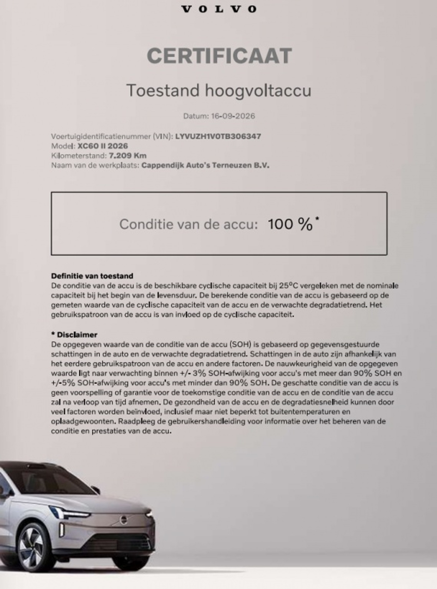 Foto van Volvo Xc60