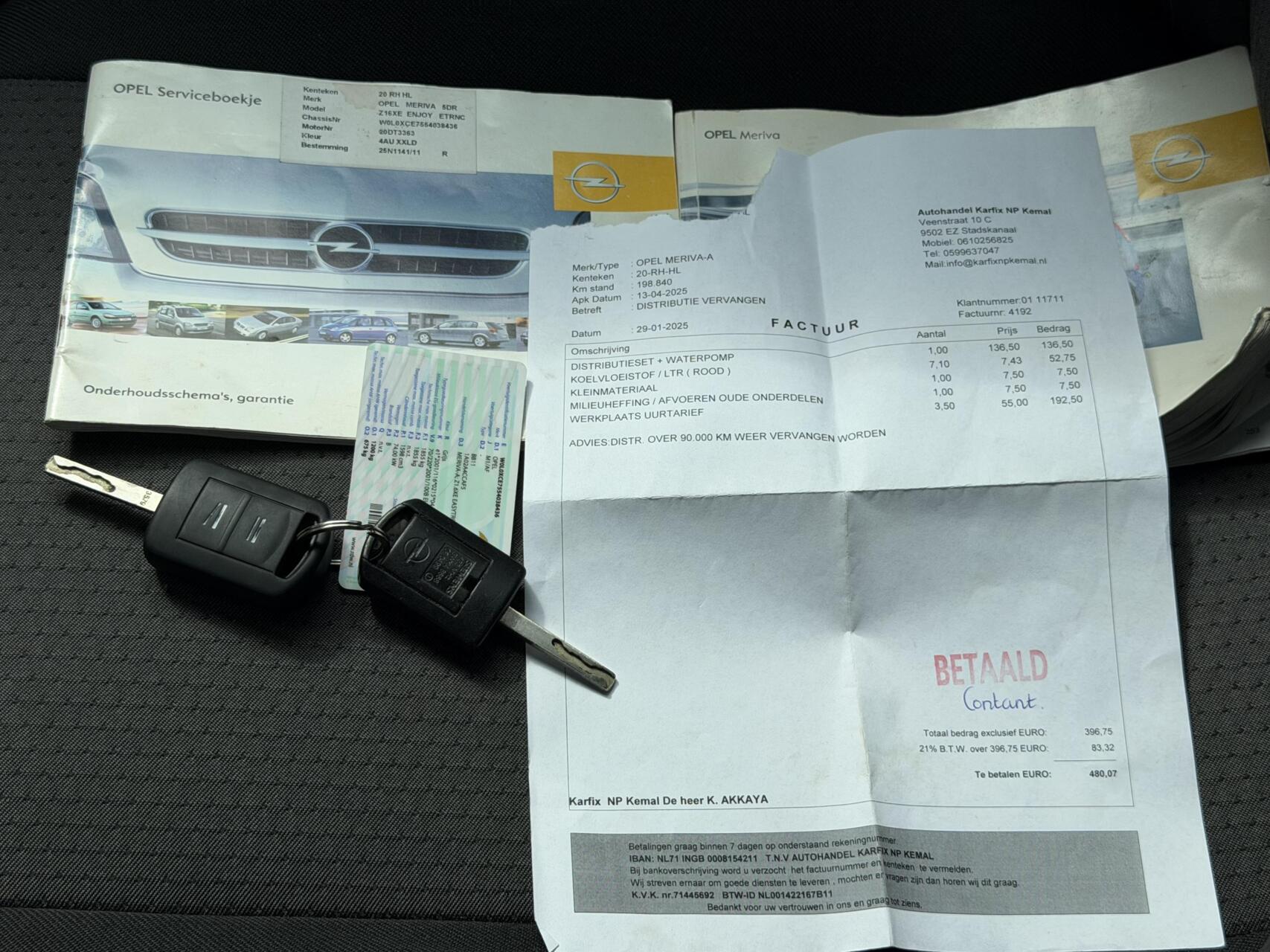 Foto van Opel Meriva-a