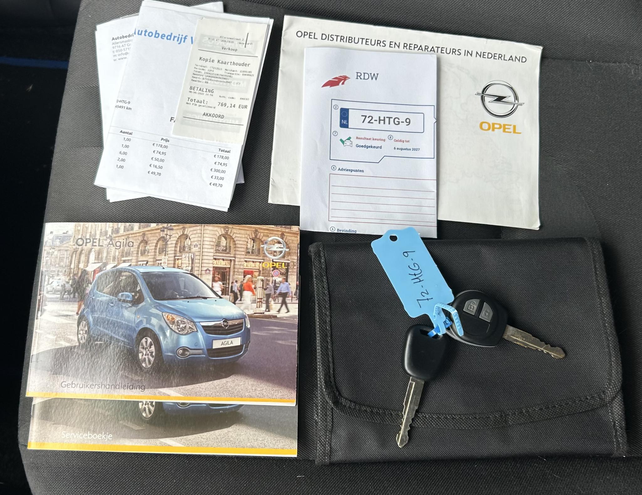 Foto van Opel Agila