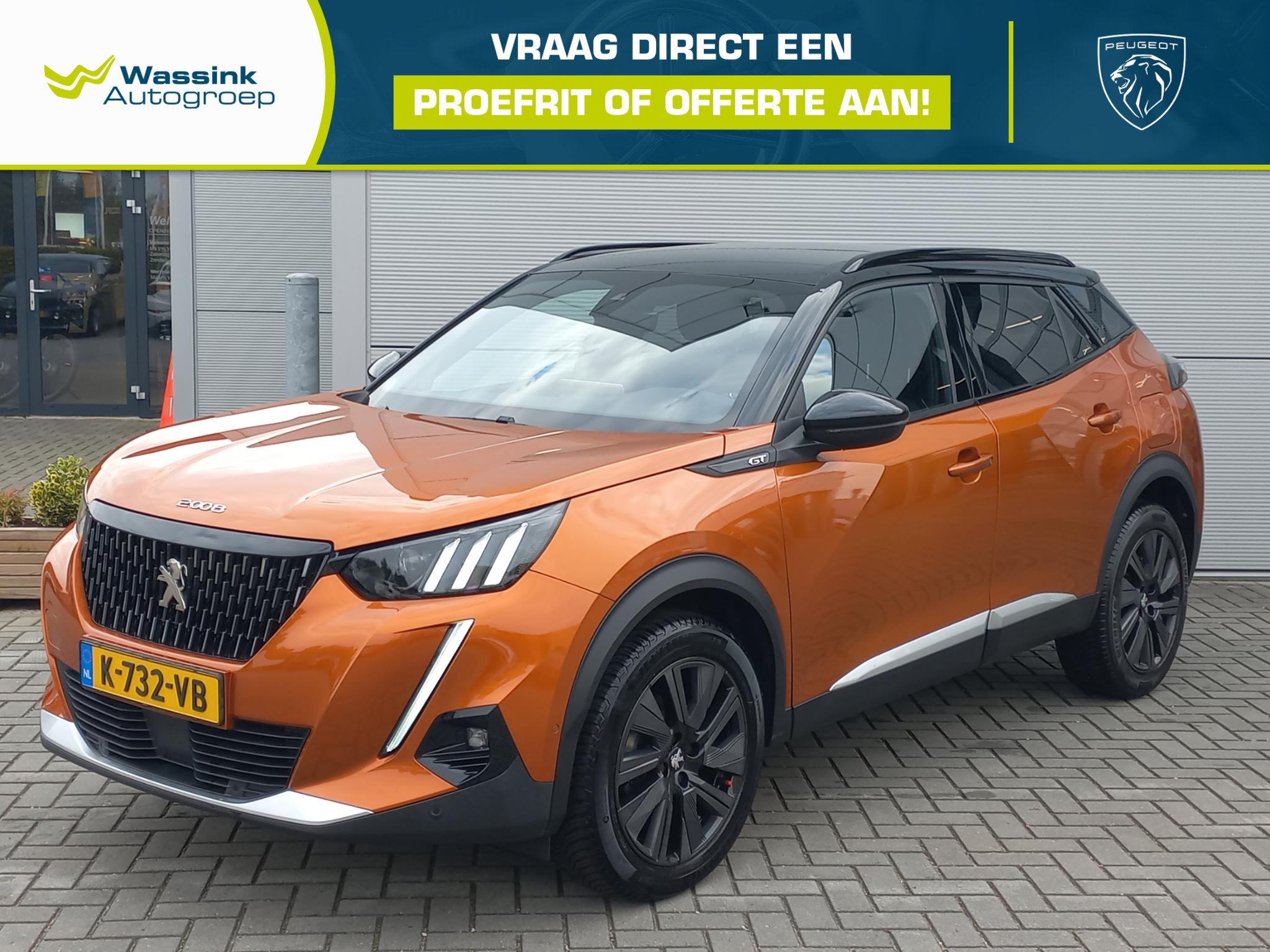 Peugeot 2008 1.2 PureTech GT Pack 2021 - voorkant