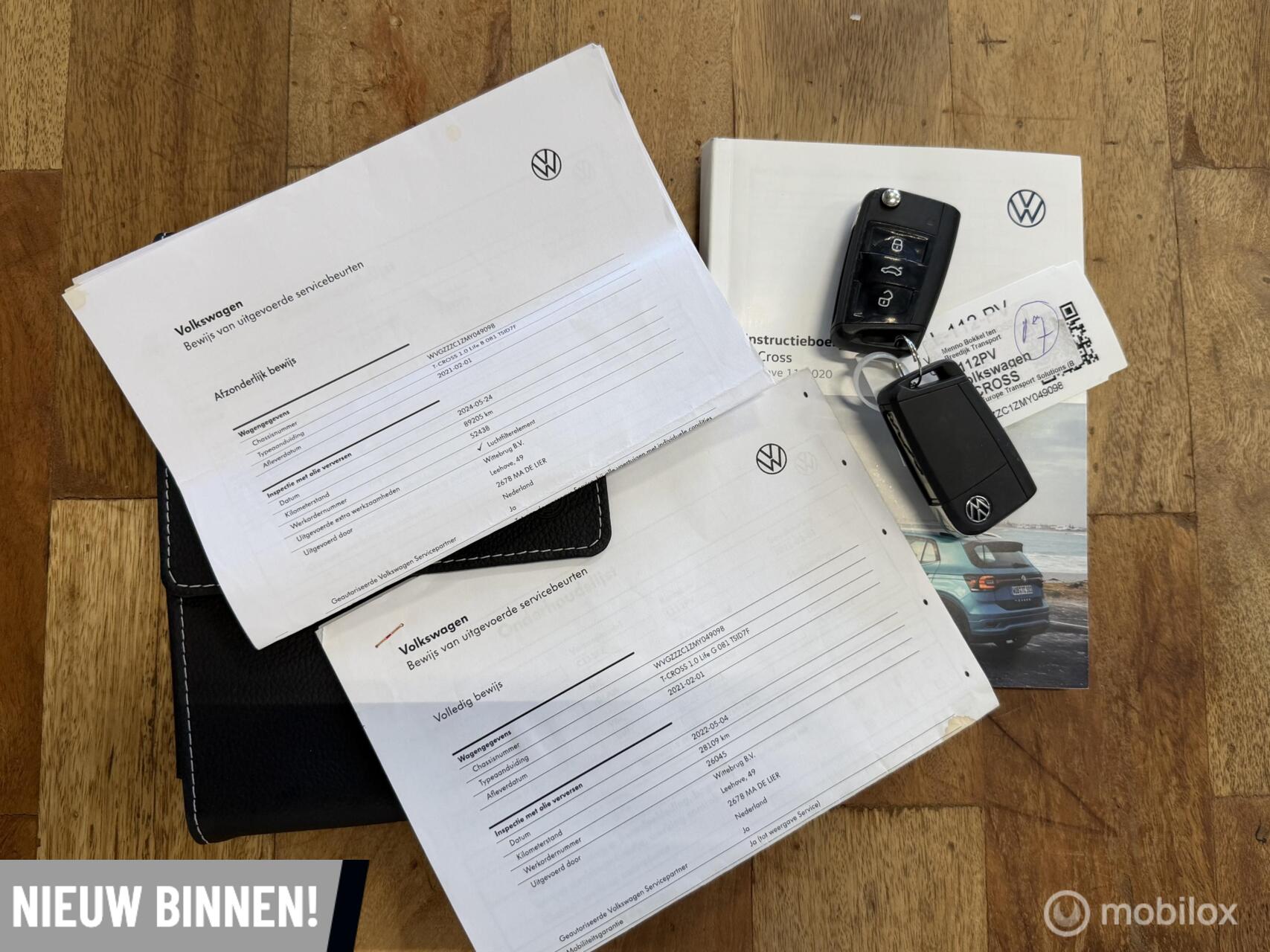 Foto van Volkswagen T-cross