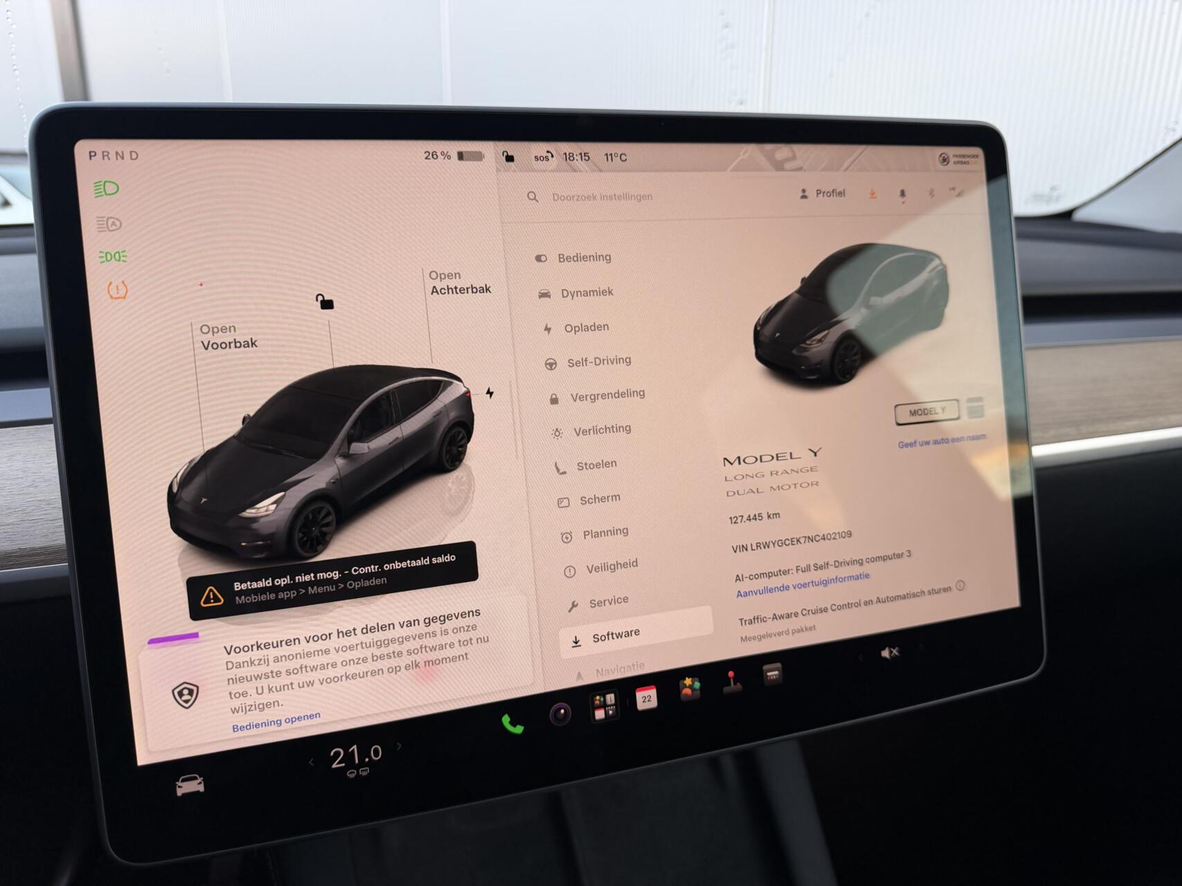 Foto van Tesla Model Y
