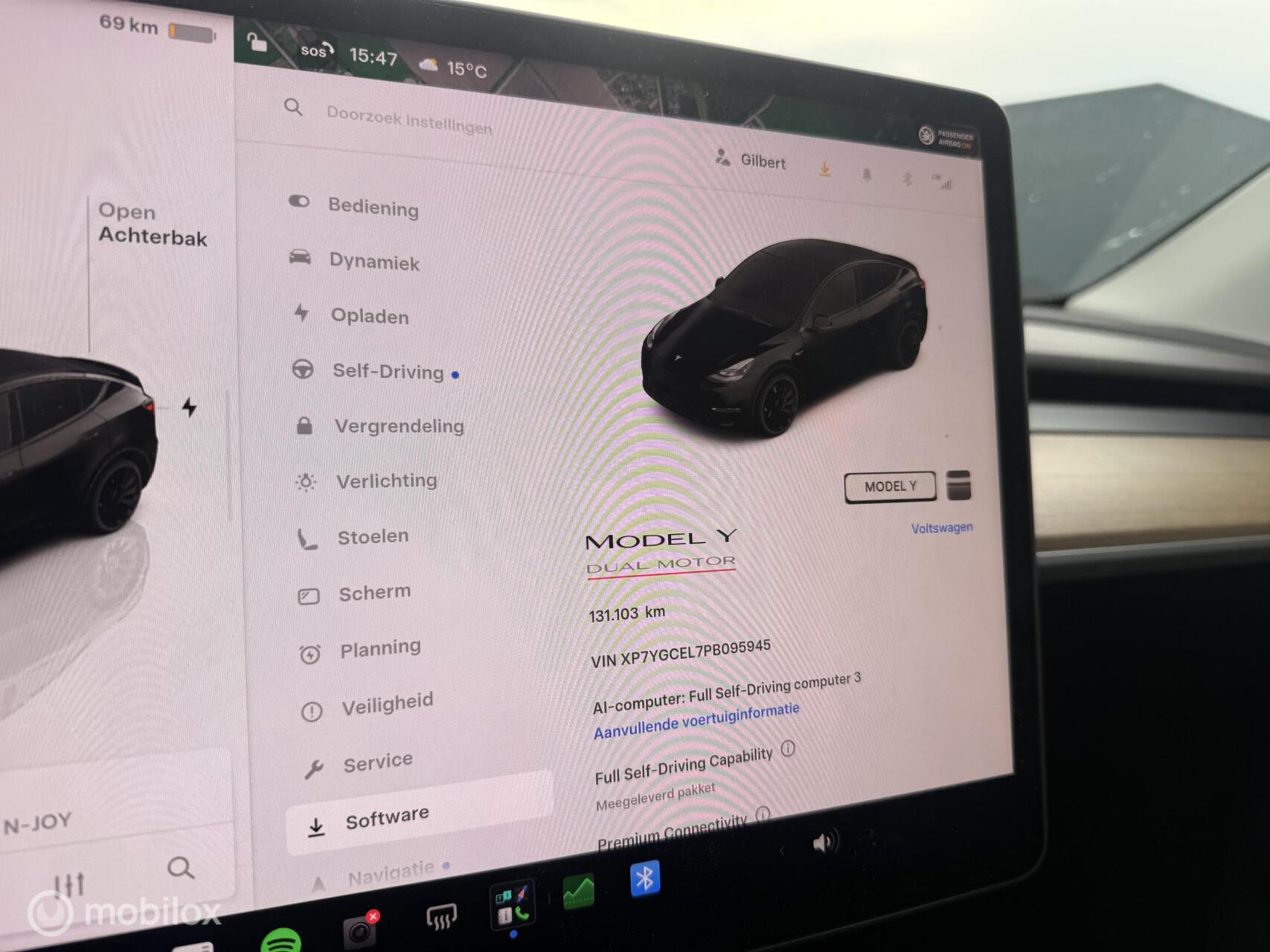 Foto van Tesla Model Y